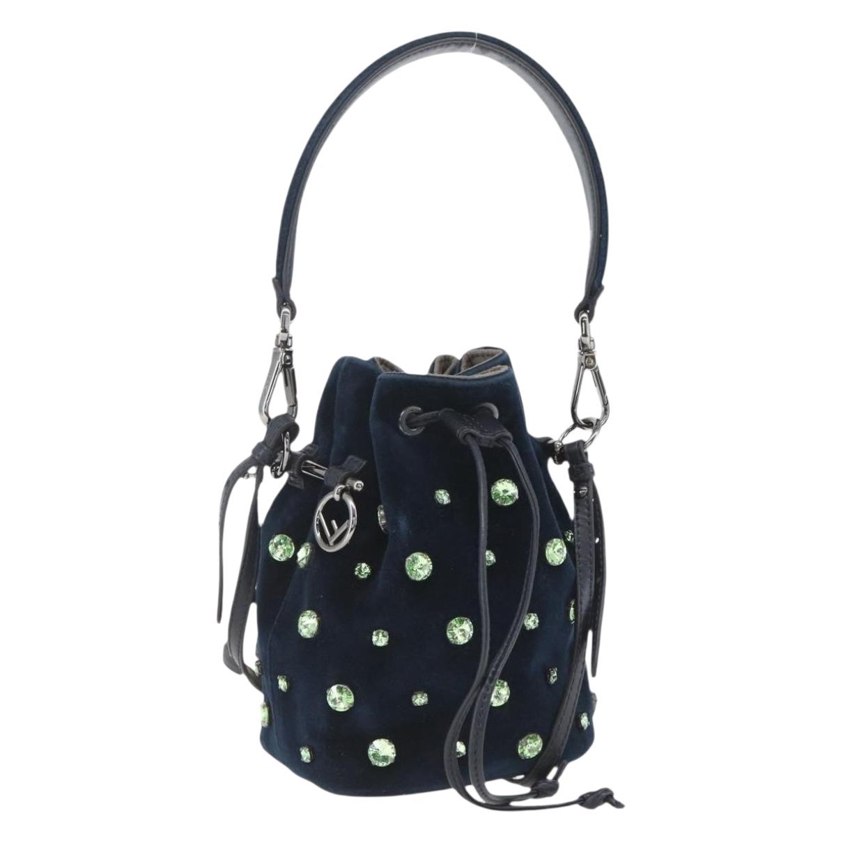 Mon Trésor velvet handbag