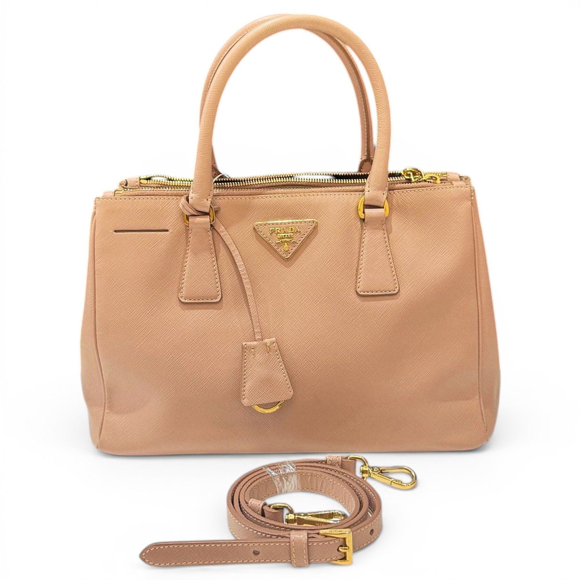 Galleria leather handbag