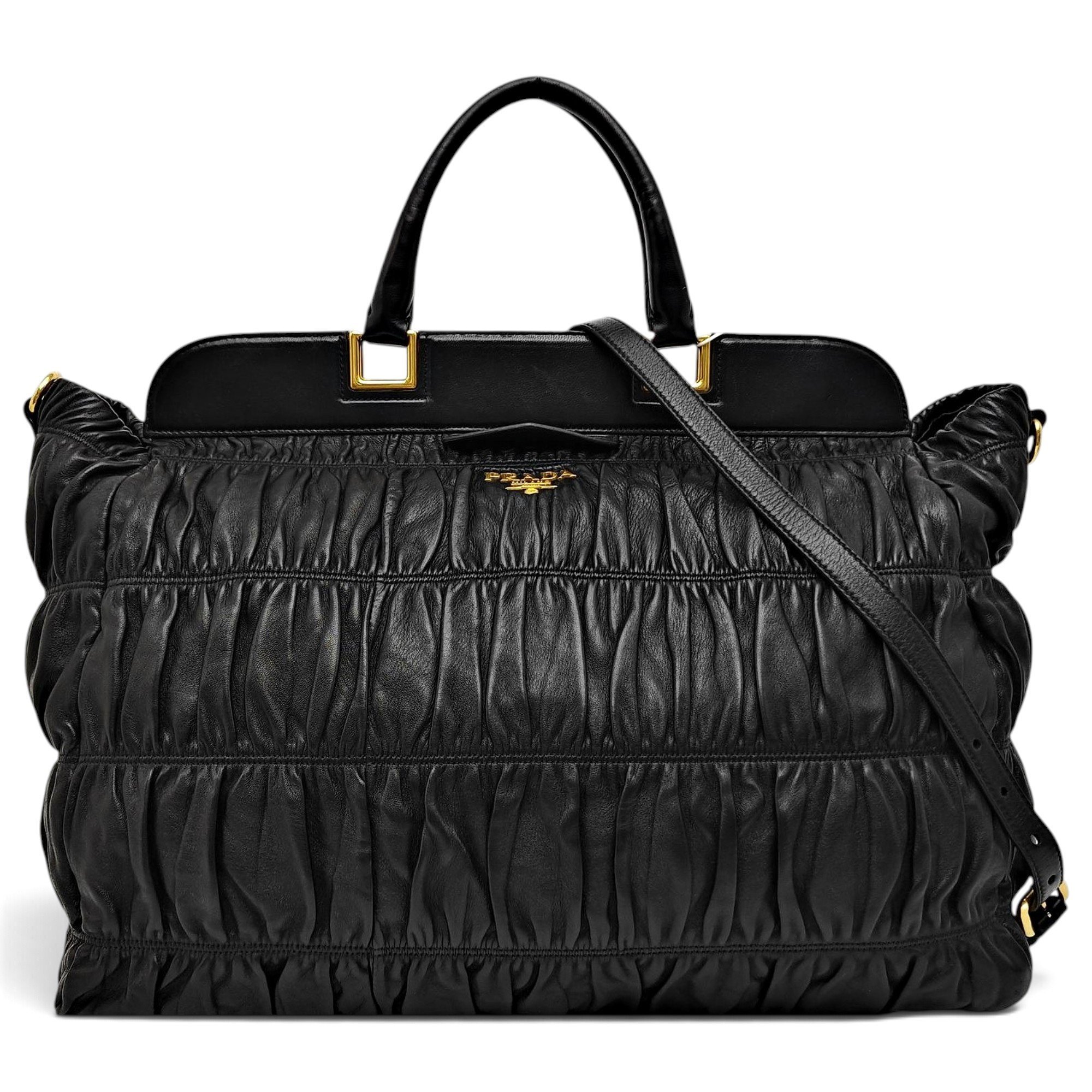 Leather handbag