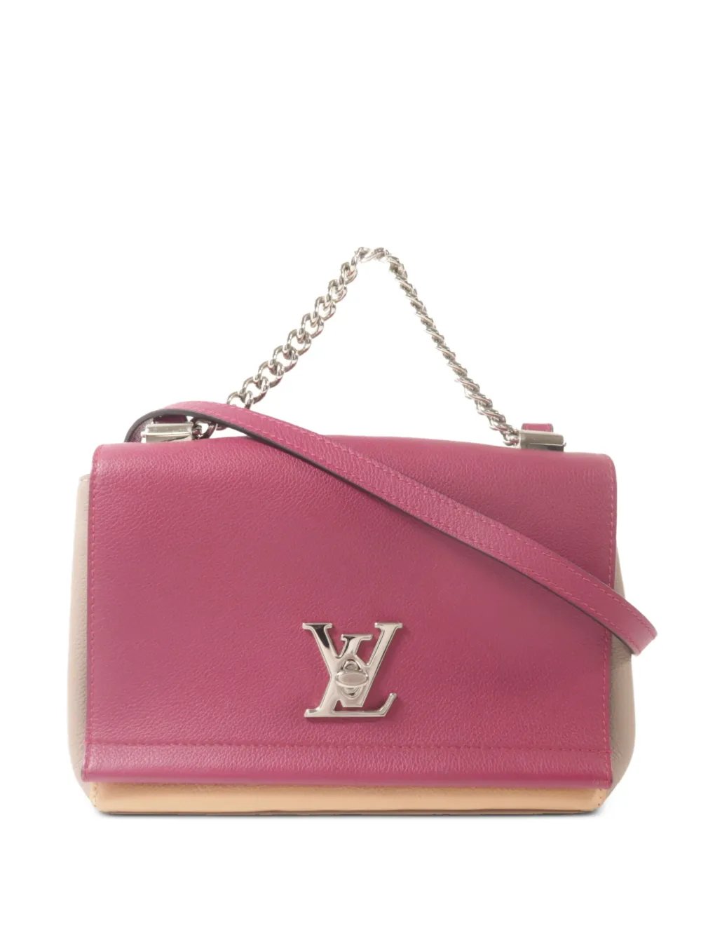 BB Lockme II leather tote bag