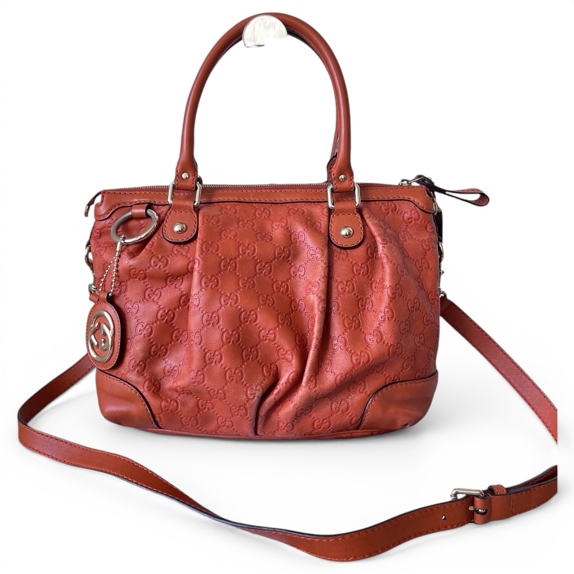 Leather handbag