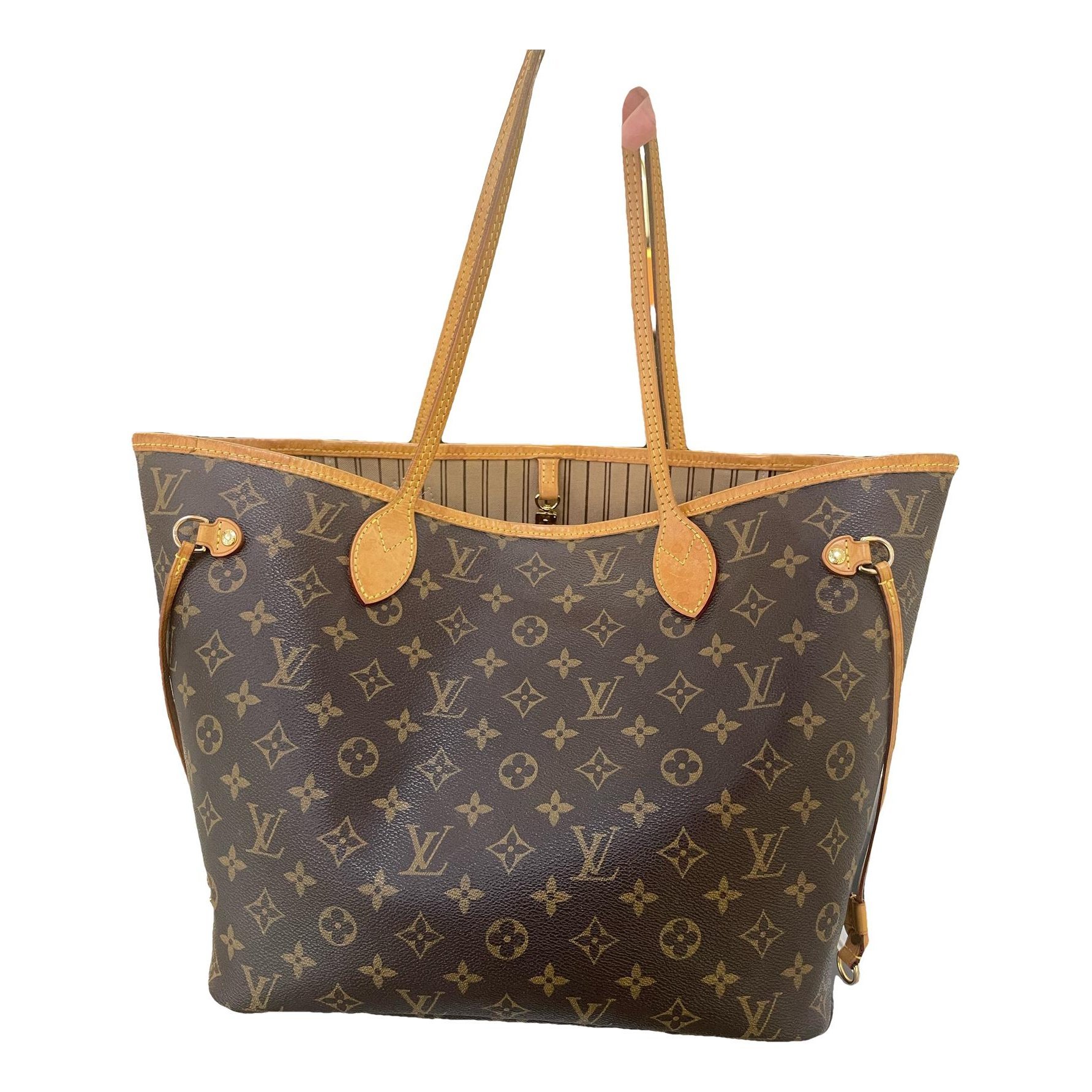 Neverfull leather tote