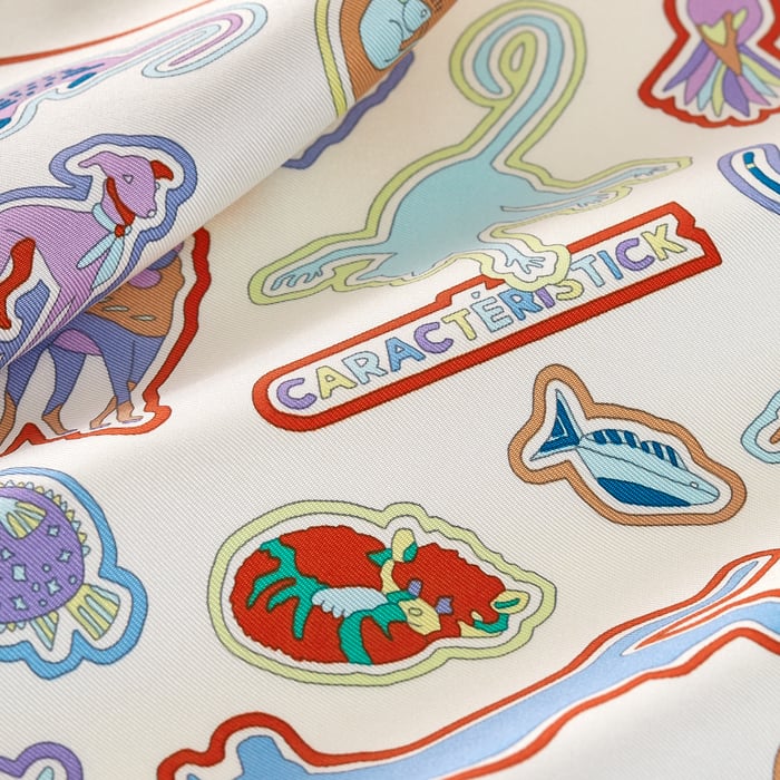 Caracteristick Detail Scarf 45