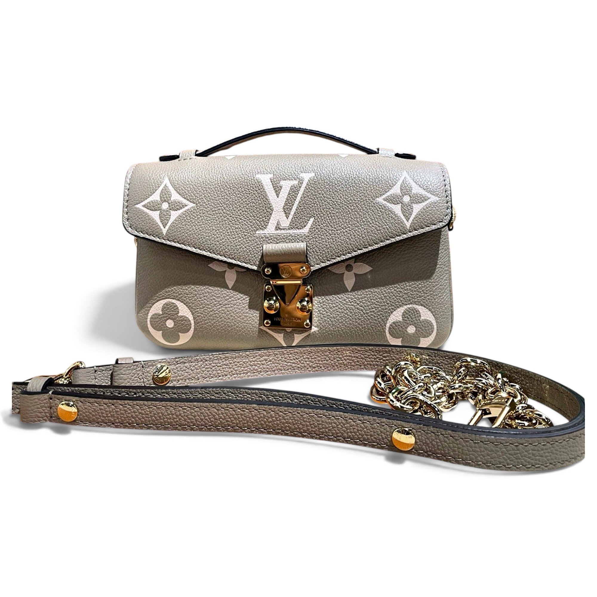 Metis East West leather crossbody bag
