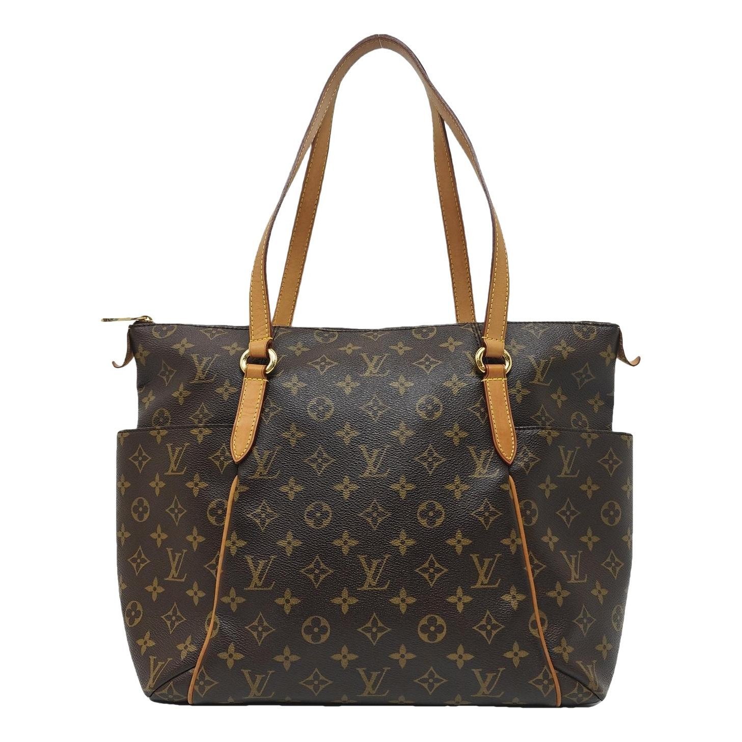 Totally leather handbag