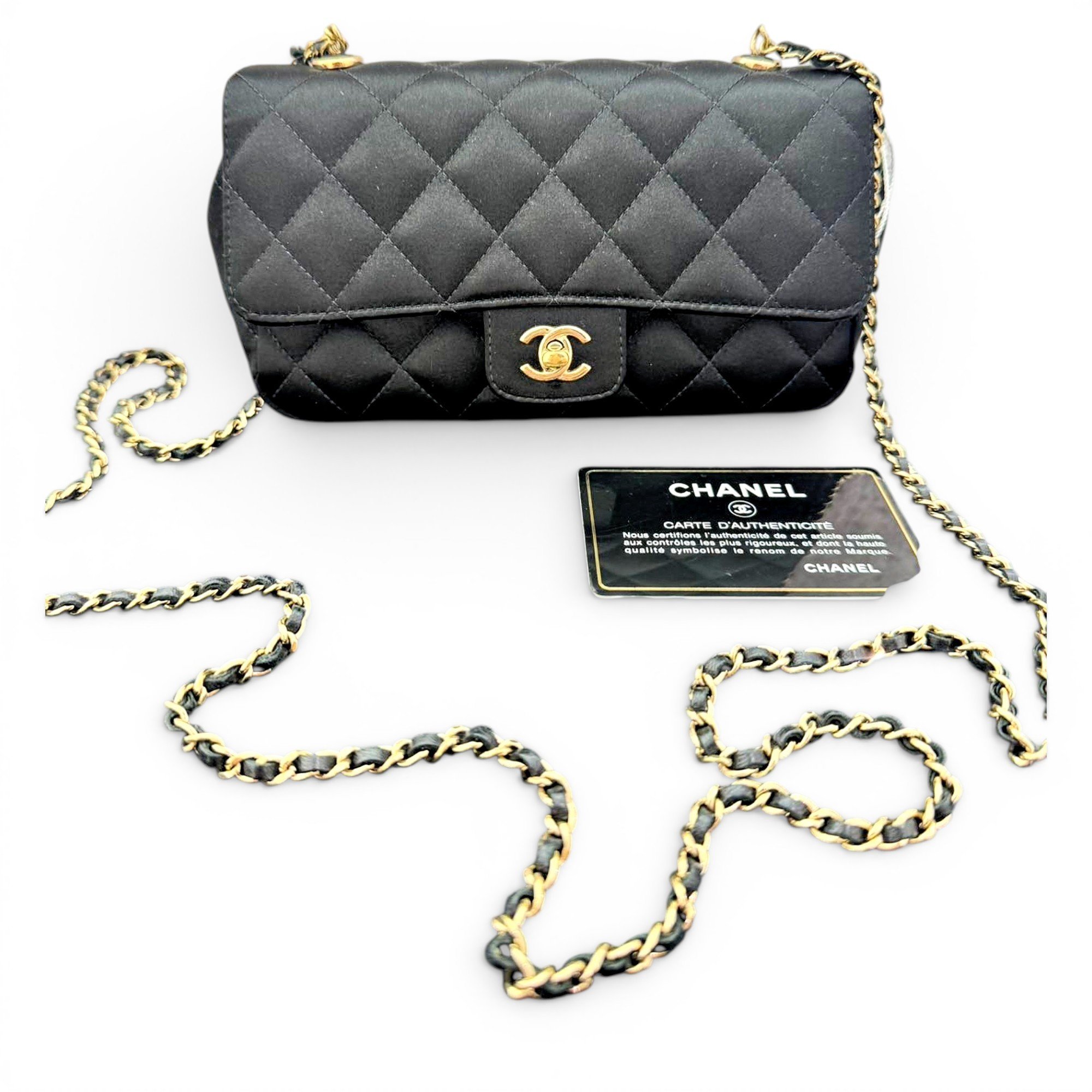 Timeless/Classique silk crossbody bag