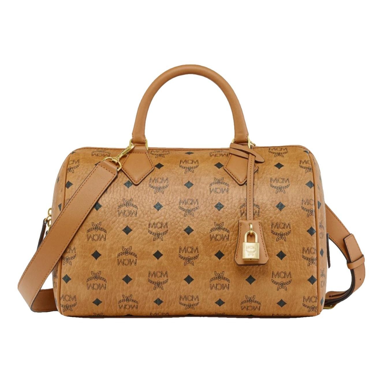 Boston leather handbag