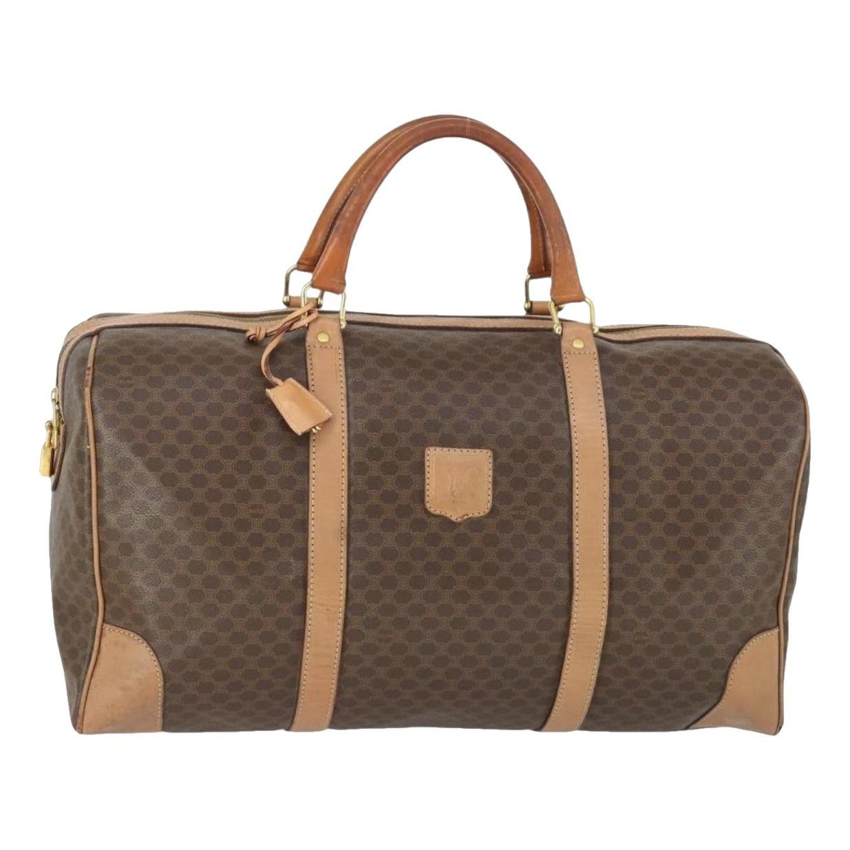 Patent leather travel bag