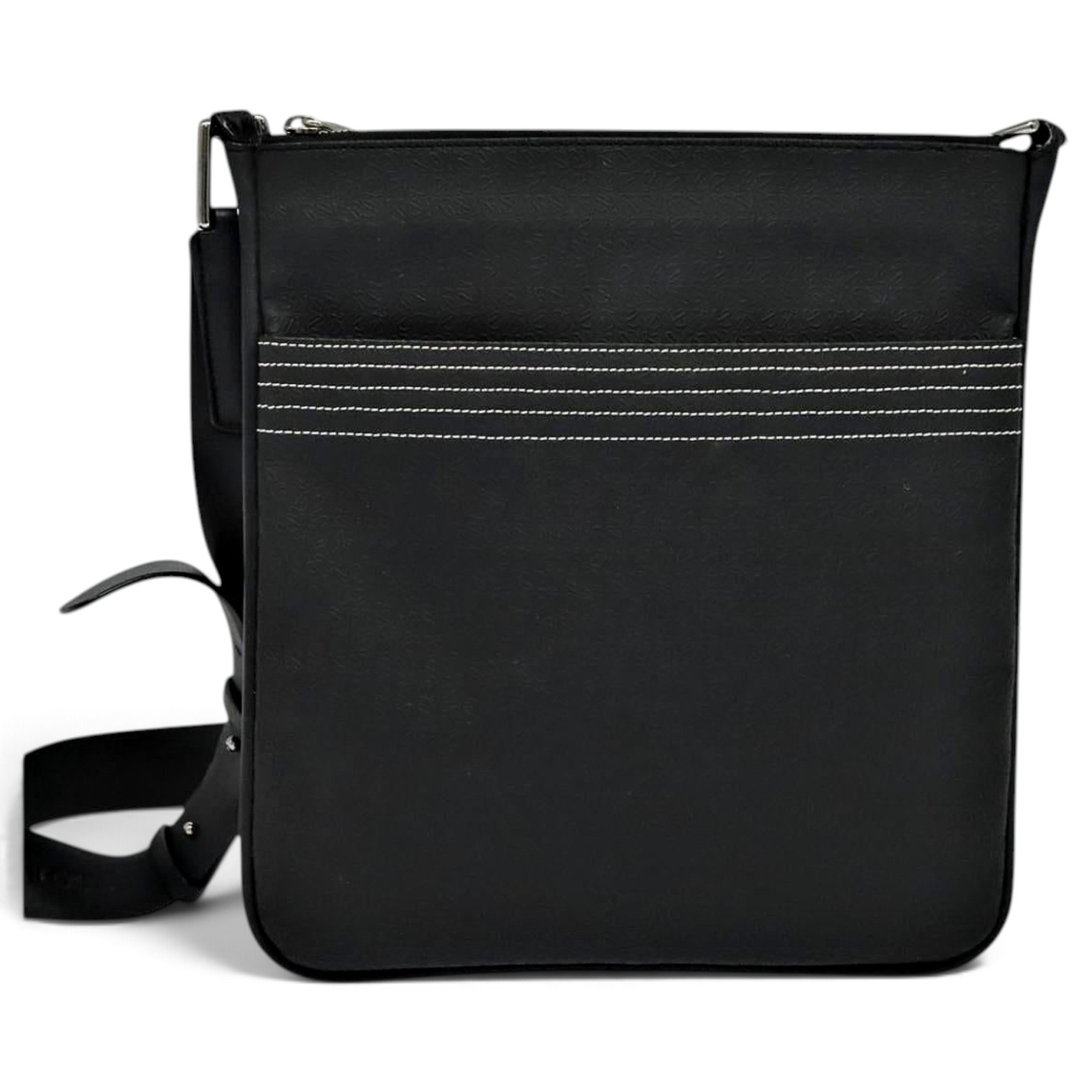 Anagram leather handbag