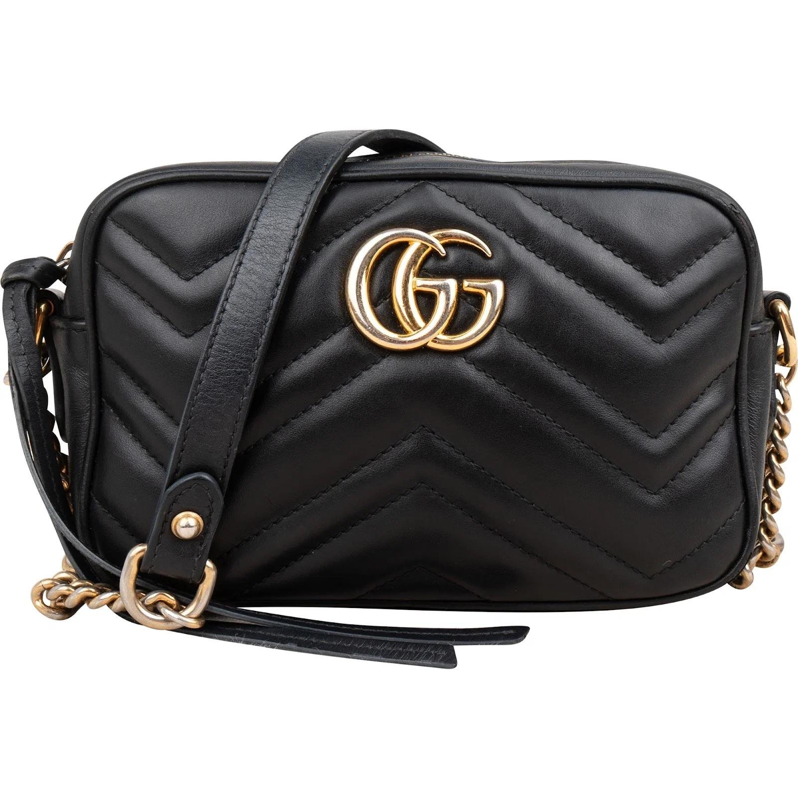 GG Marmont leather crossbody bag