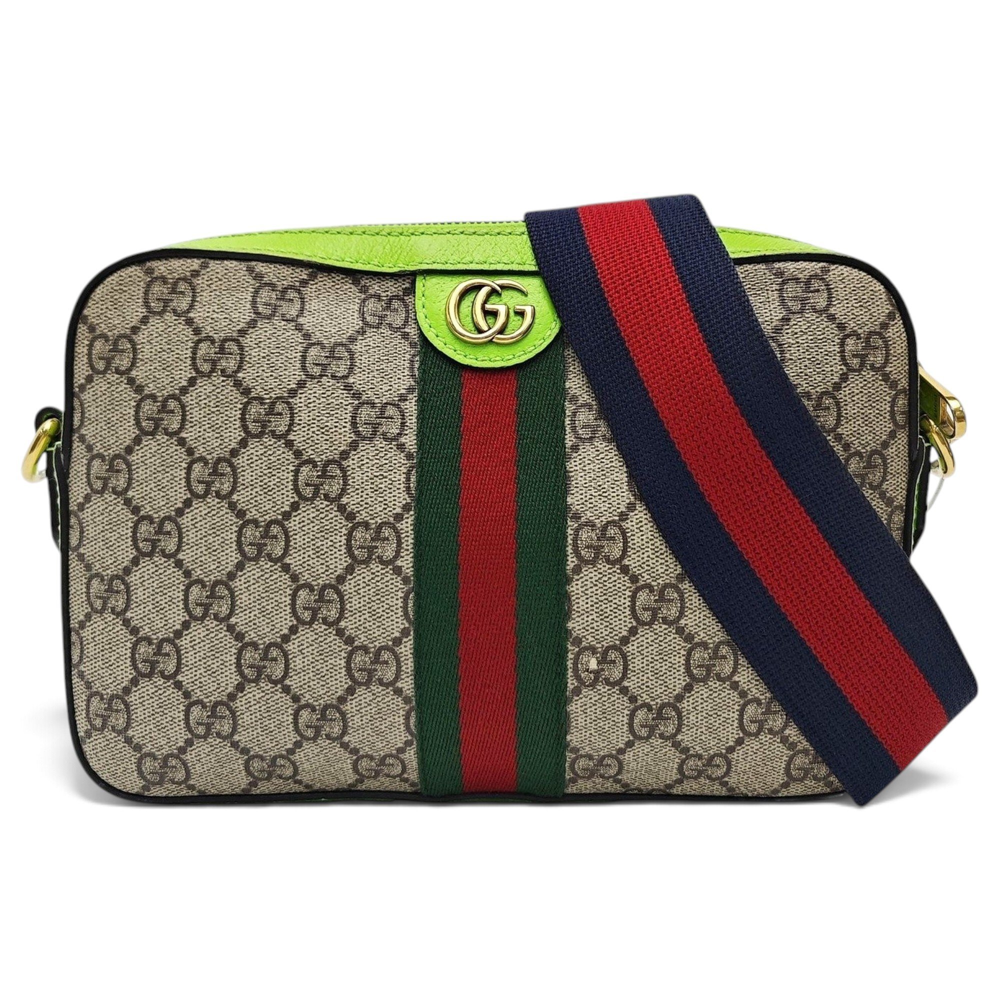 Ophidia leather handbag