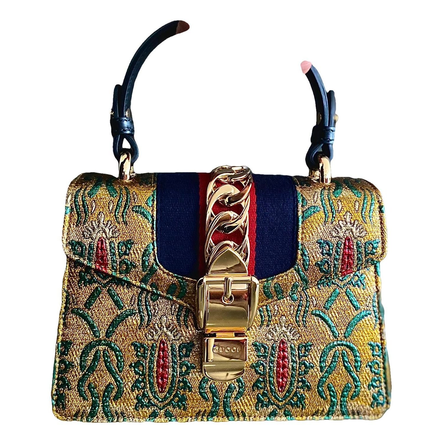 Sylvie Top Handle leather handbag