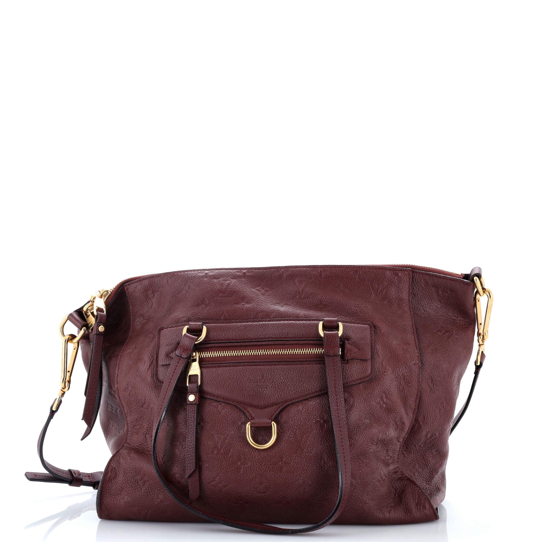 Louis Vuitton Lumineuse Handbag Monogram Empreinte Leather PM