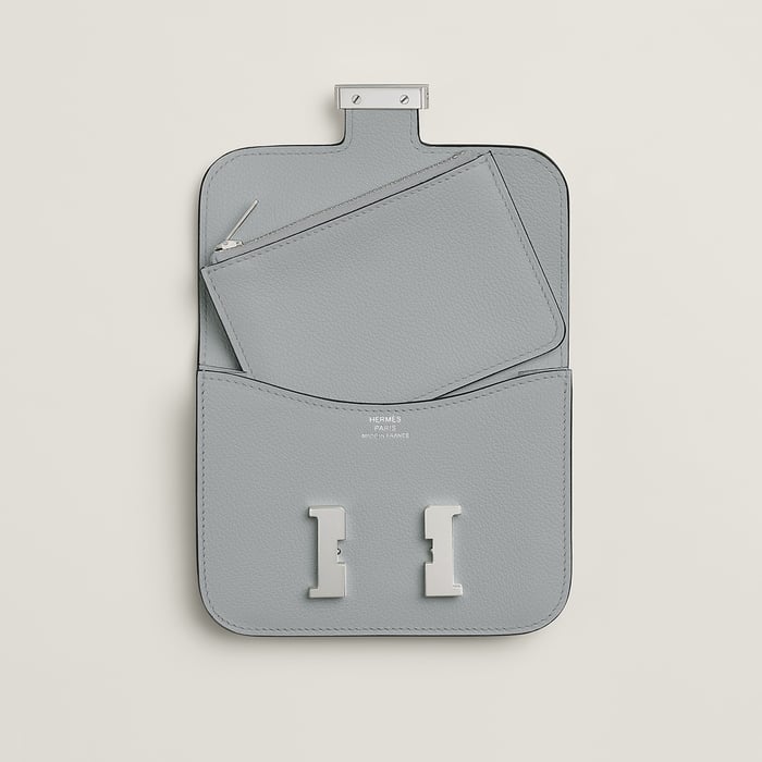 Gris Pantin Constance Slim Wallet
