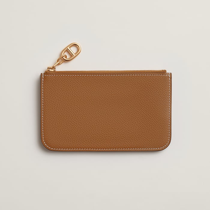 Gold Zipengo Chaine d'Ancre Card Holder