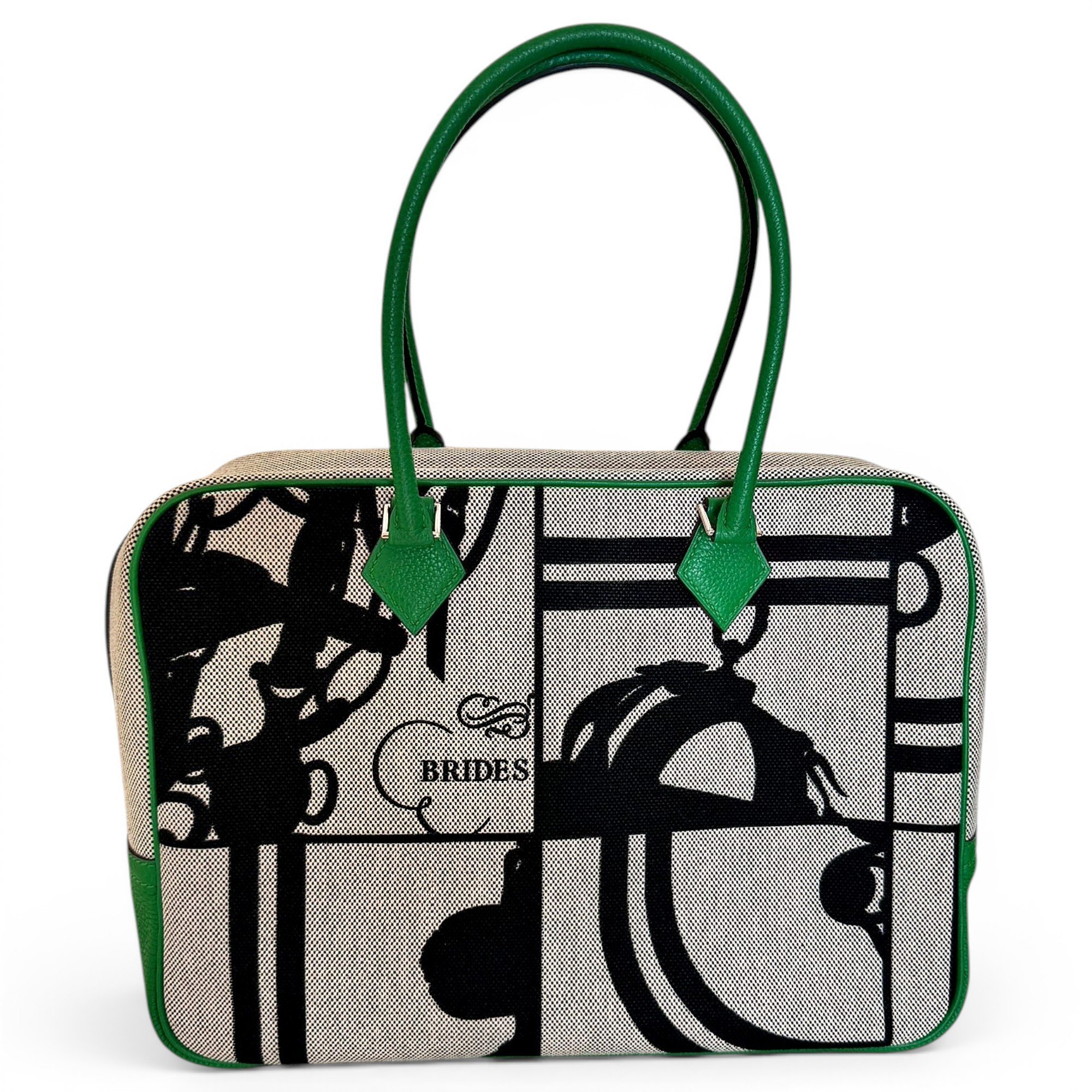 Hermes Plume Handbag Buffalo Gala Leather