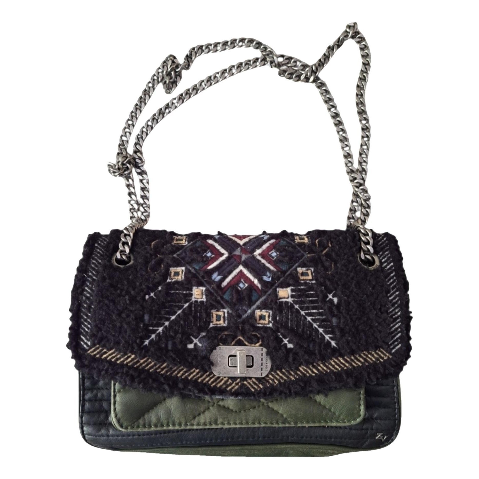 Leather crossbody bag