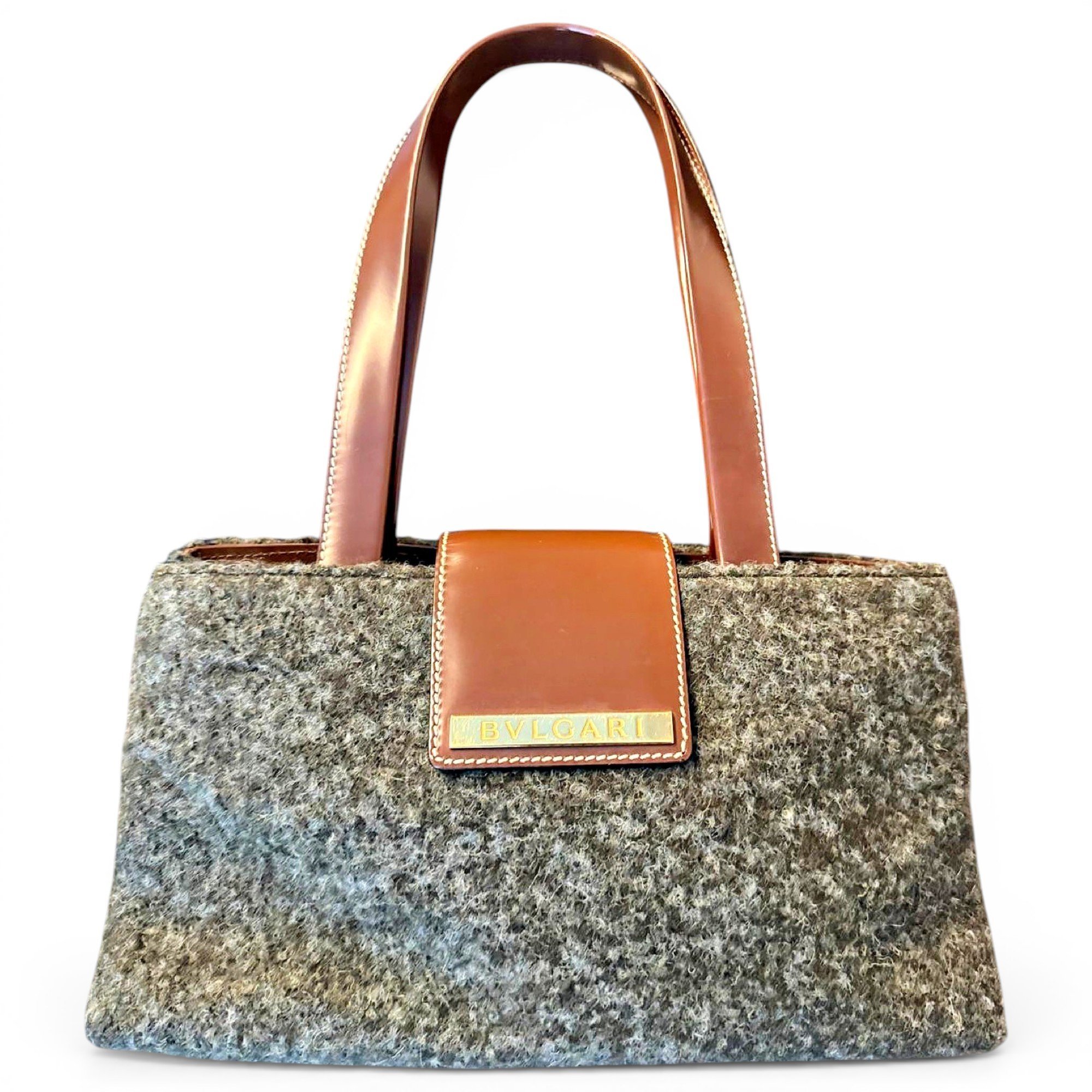 Wool handbag