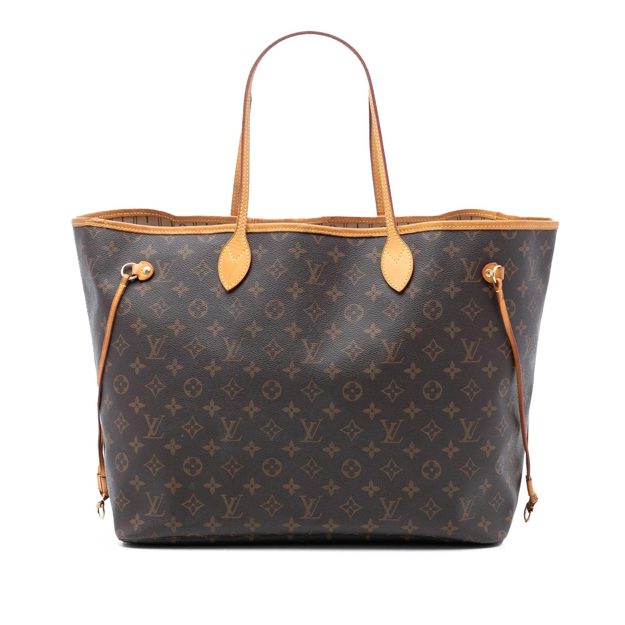 Neverfull leather tote