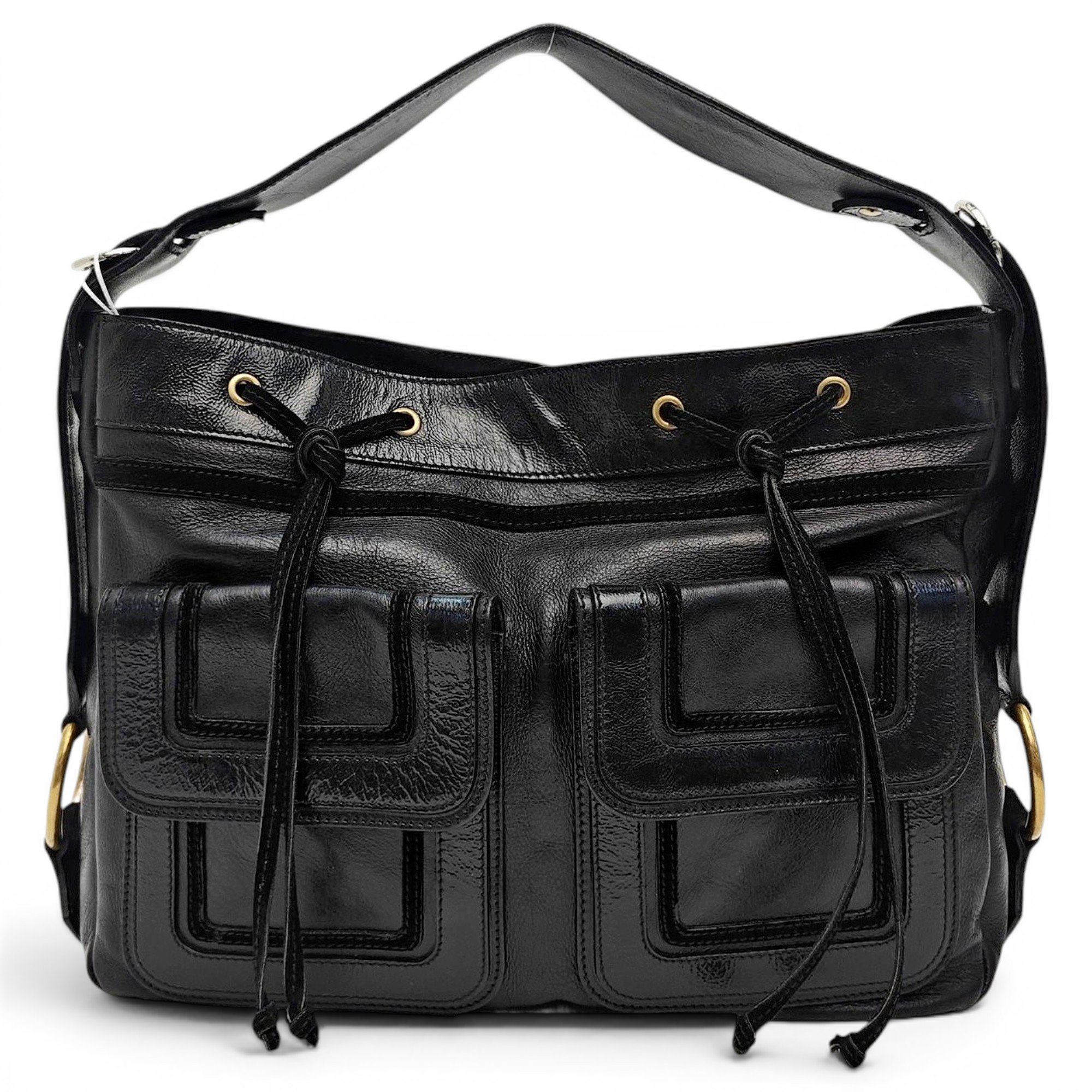 Leather handbag