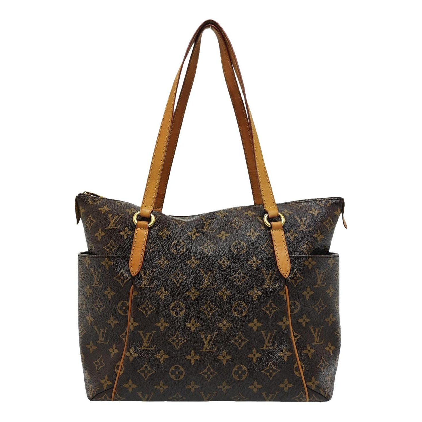 Totally leather handbag
