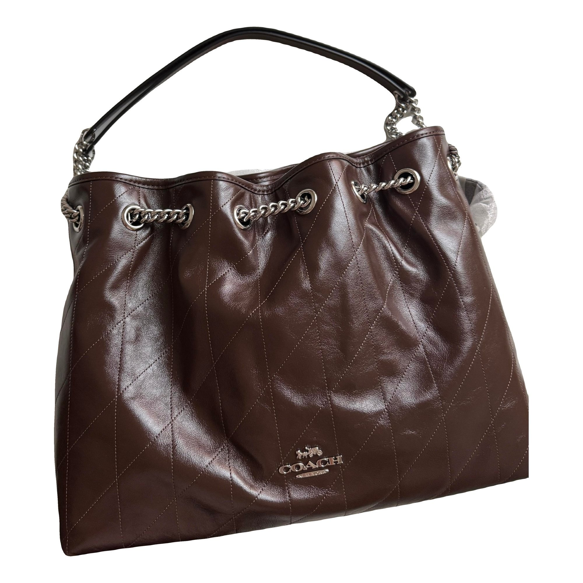 Leather handbag