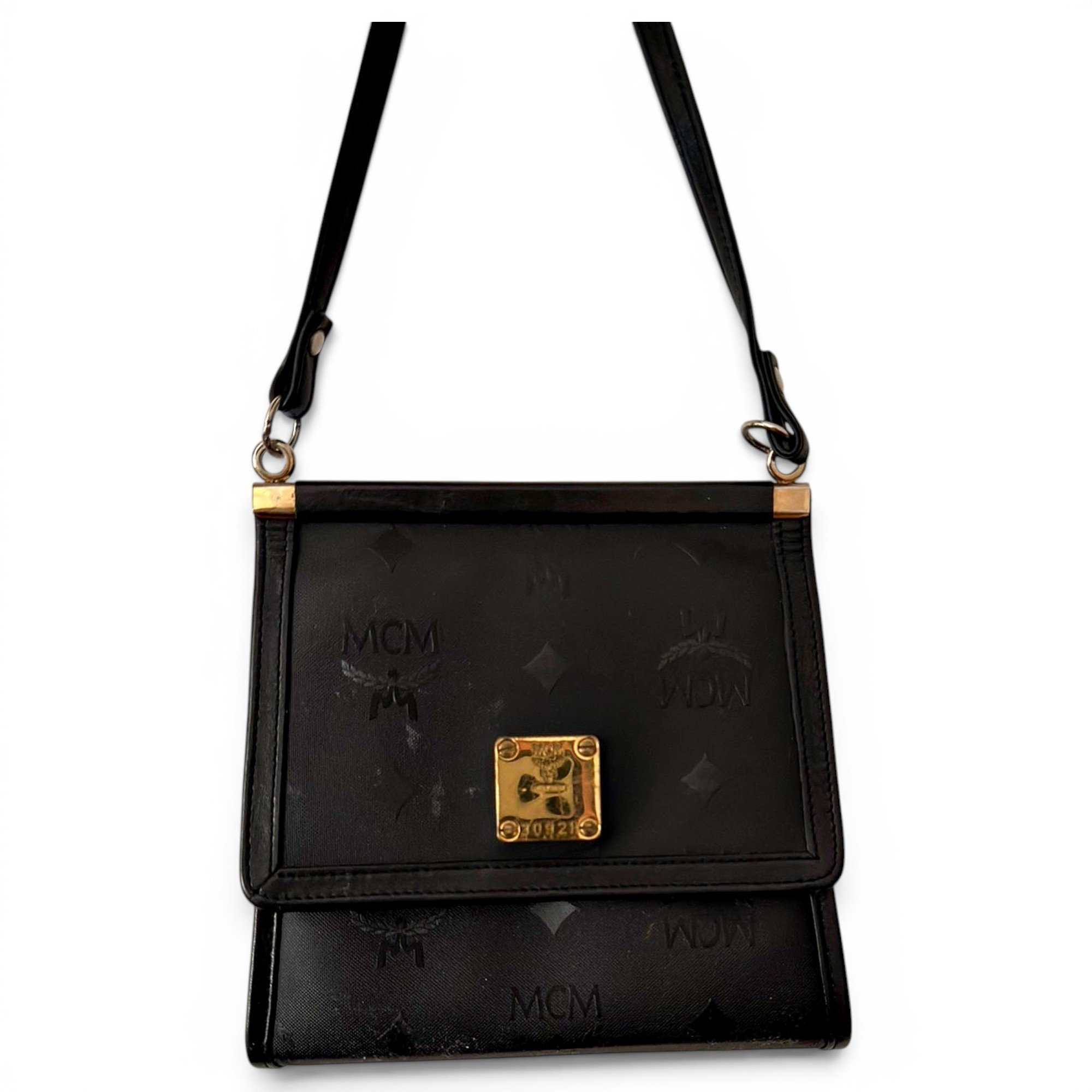 Leather crossbody bag