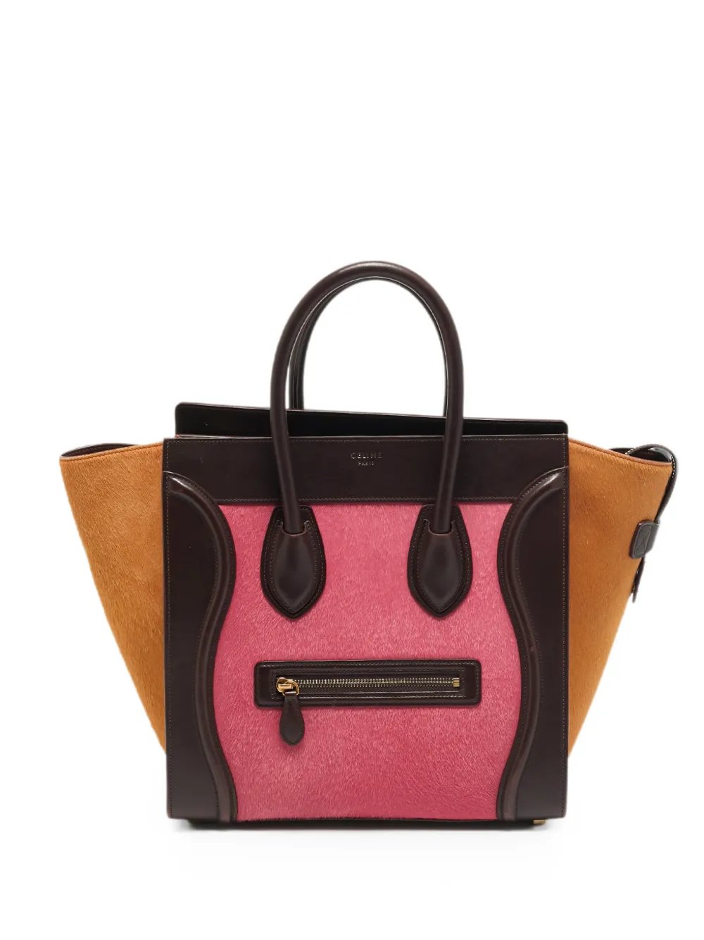 2014 mini Luggage leather tote bag