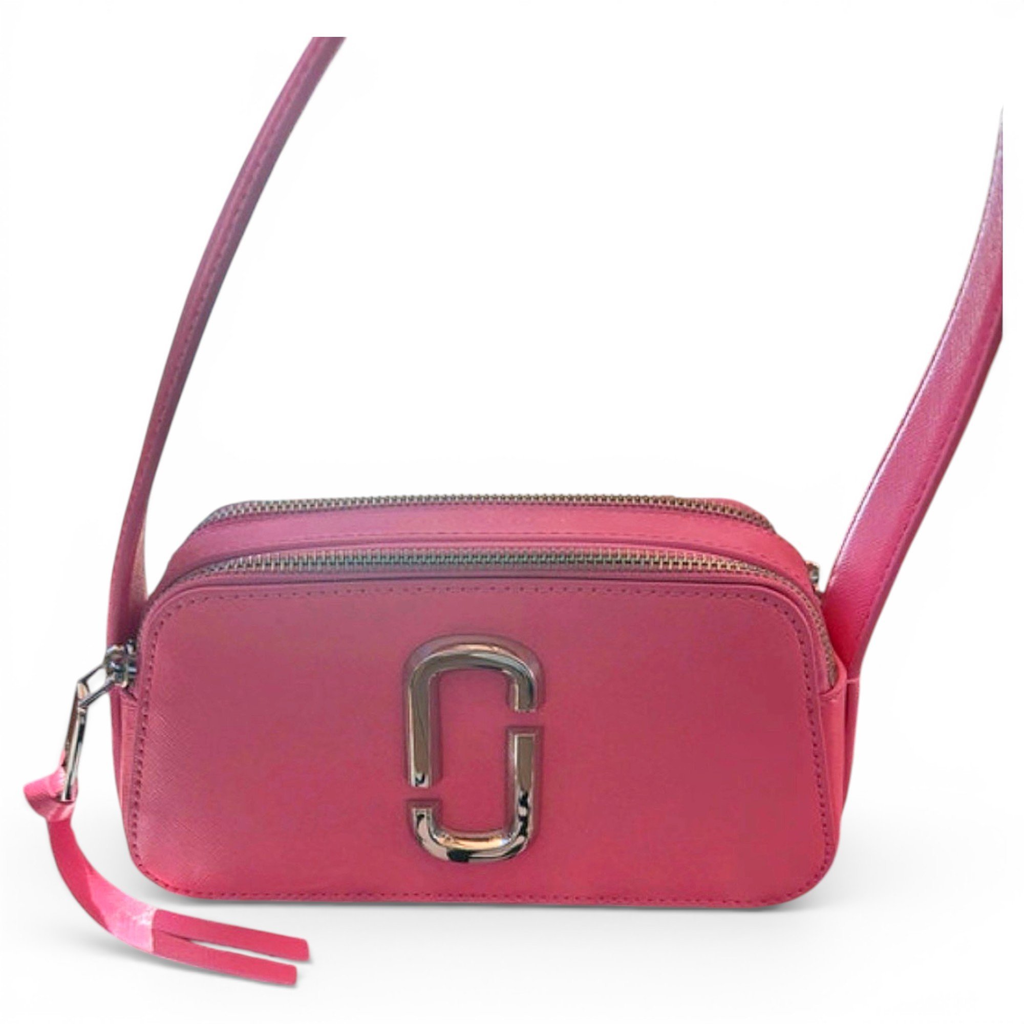 Snapshot leather crossbody bag