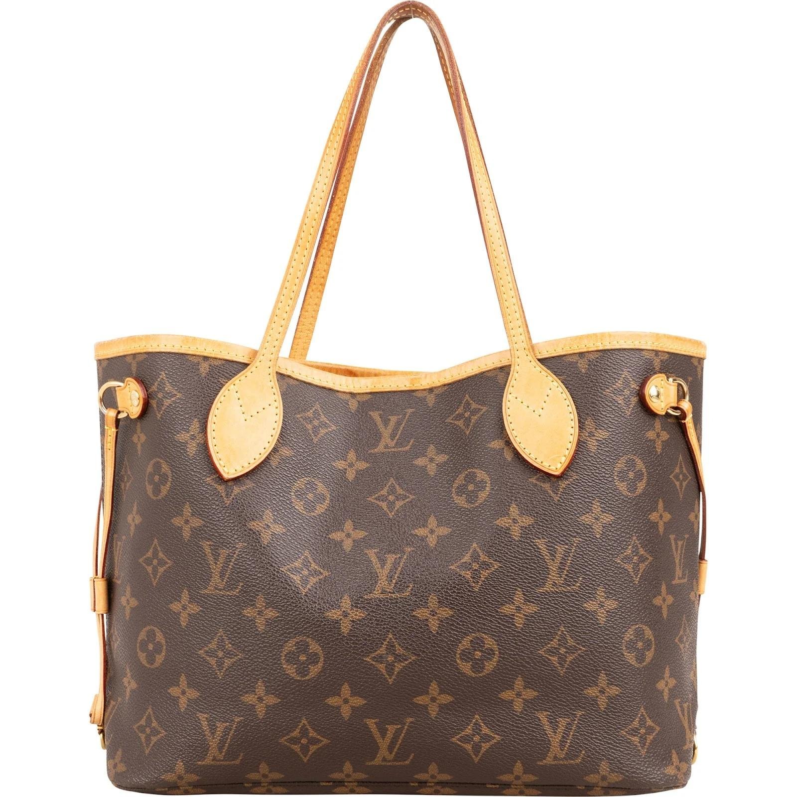 Neverfull leather handbag