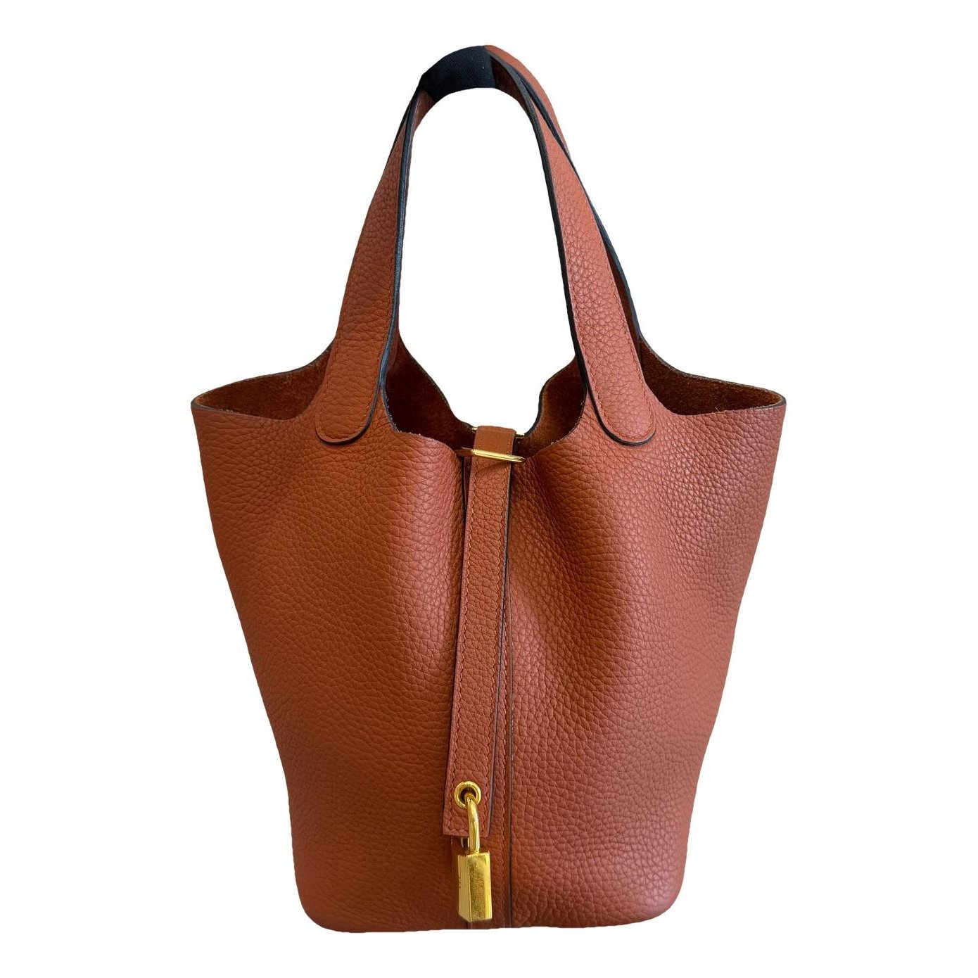 Picotin leather handbag