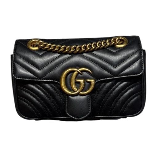 GG Marmont Flap leather handbag