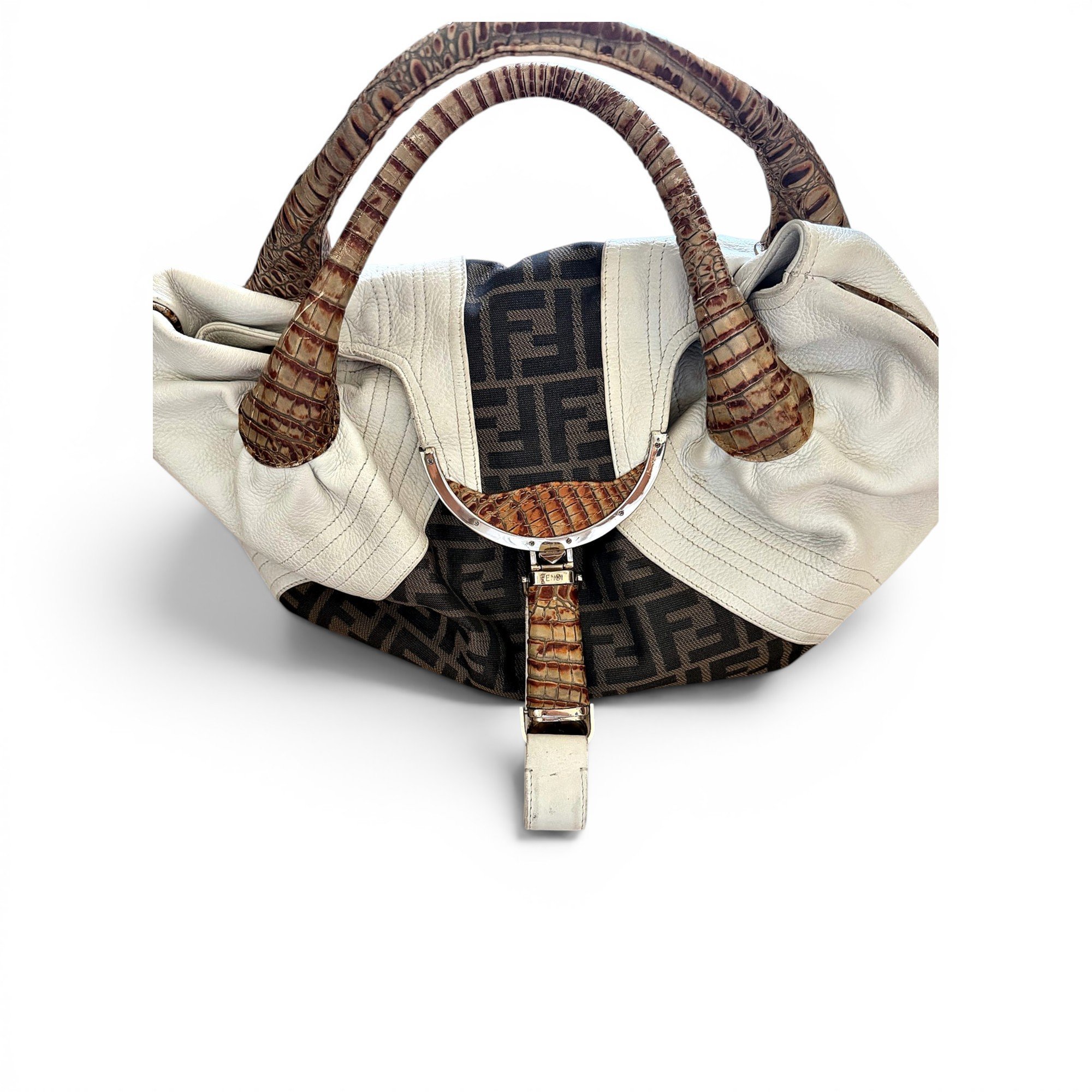 Fendi Spy cashmere handbag