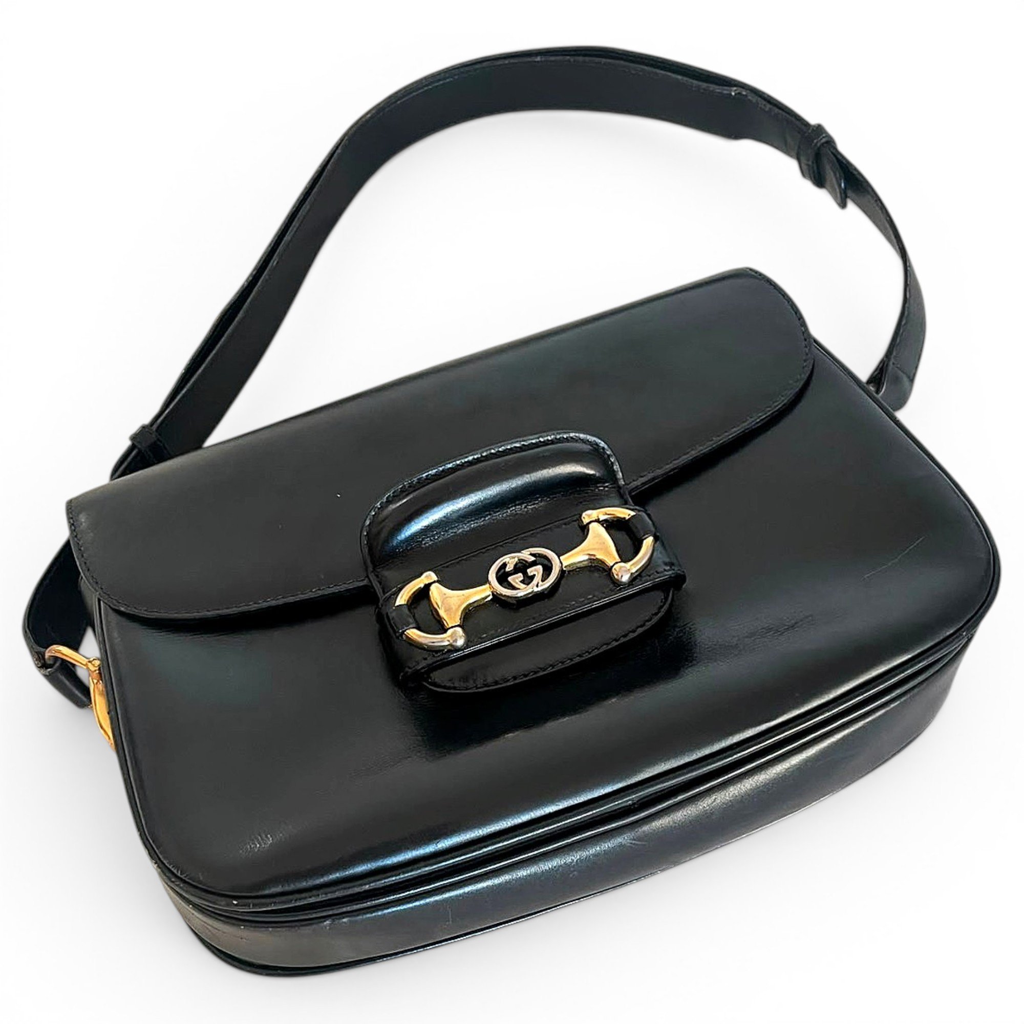 1955 leather handbag