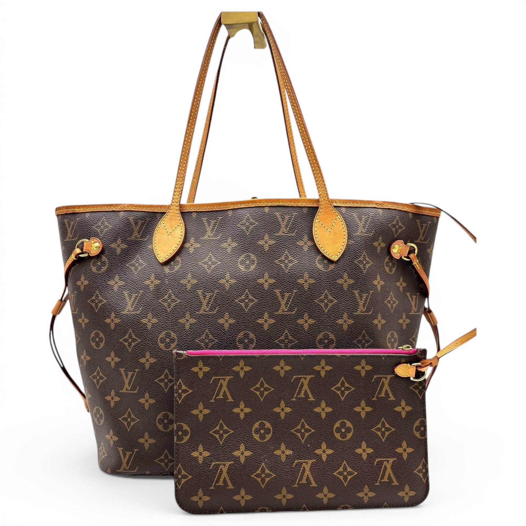 Neverfull leather handbag