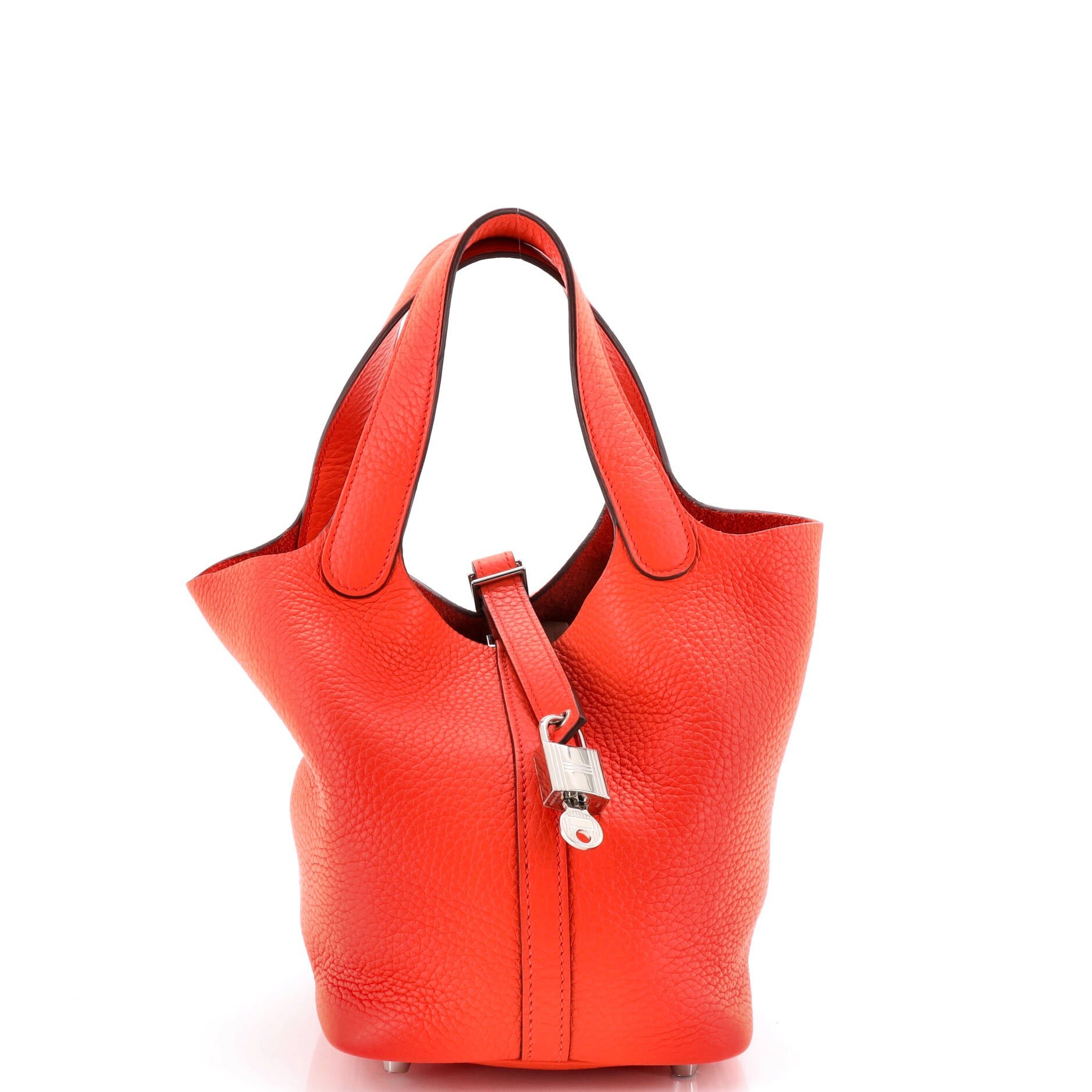 Hermes Picotin Lock Bag Clemence PM