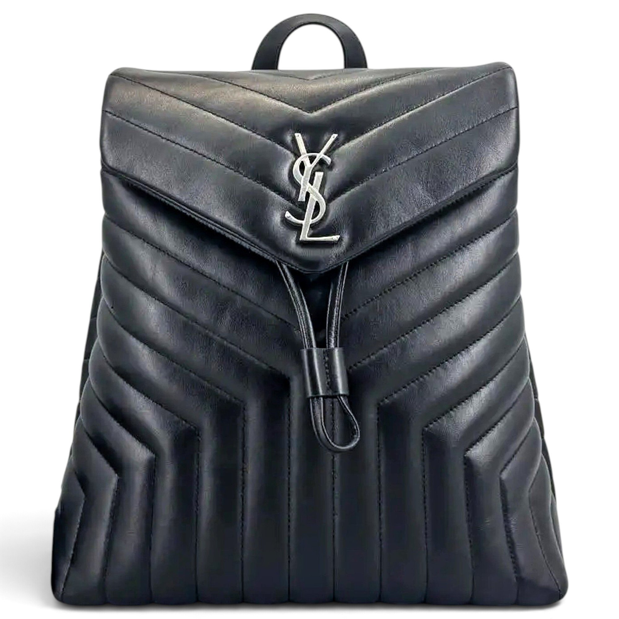 Loulou leather backpack