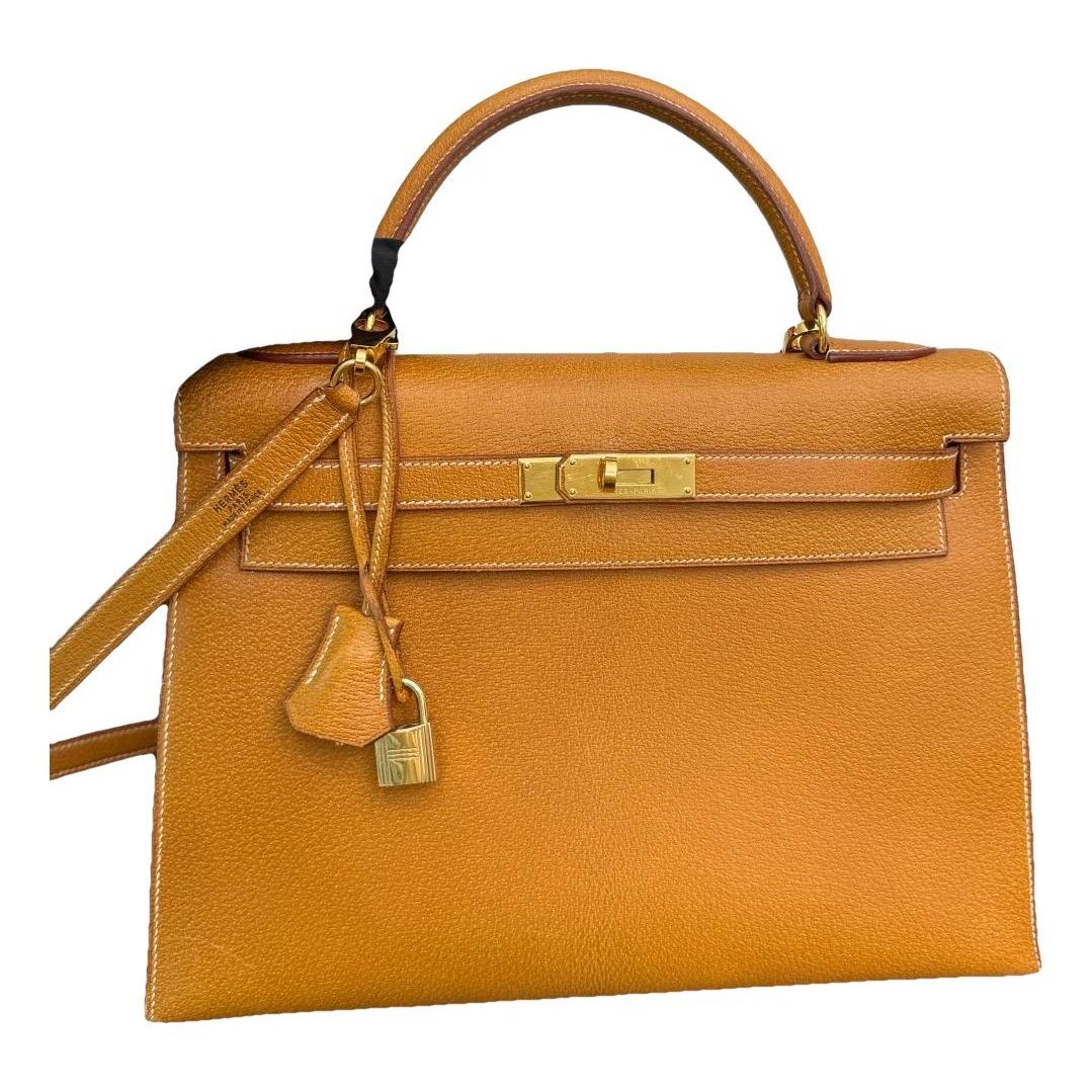 Kelly 32 leather handbag