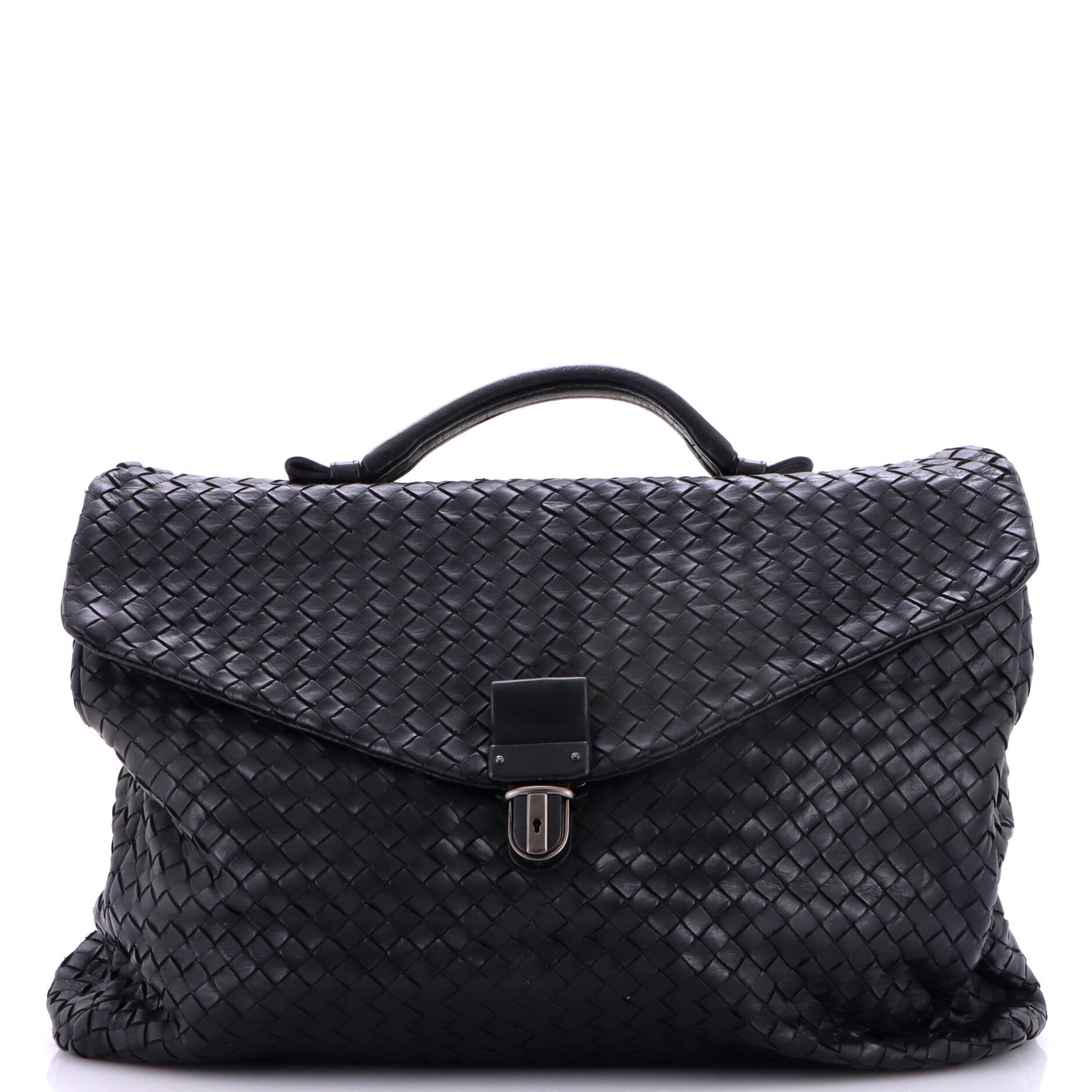 Envelope Briefcase Intrecciato Nappa Large