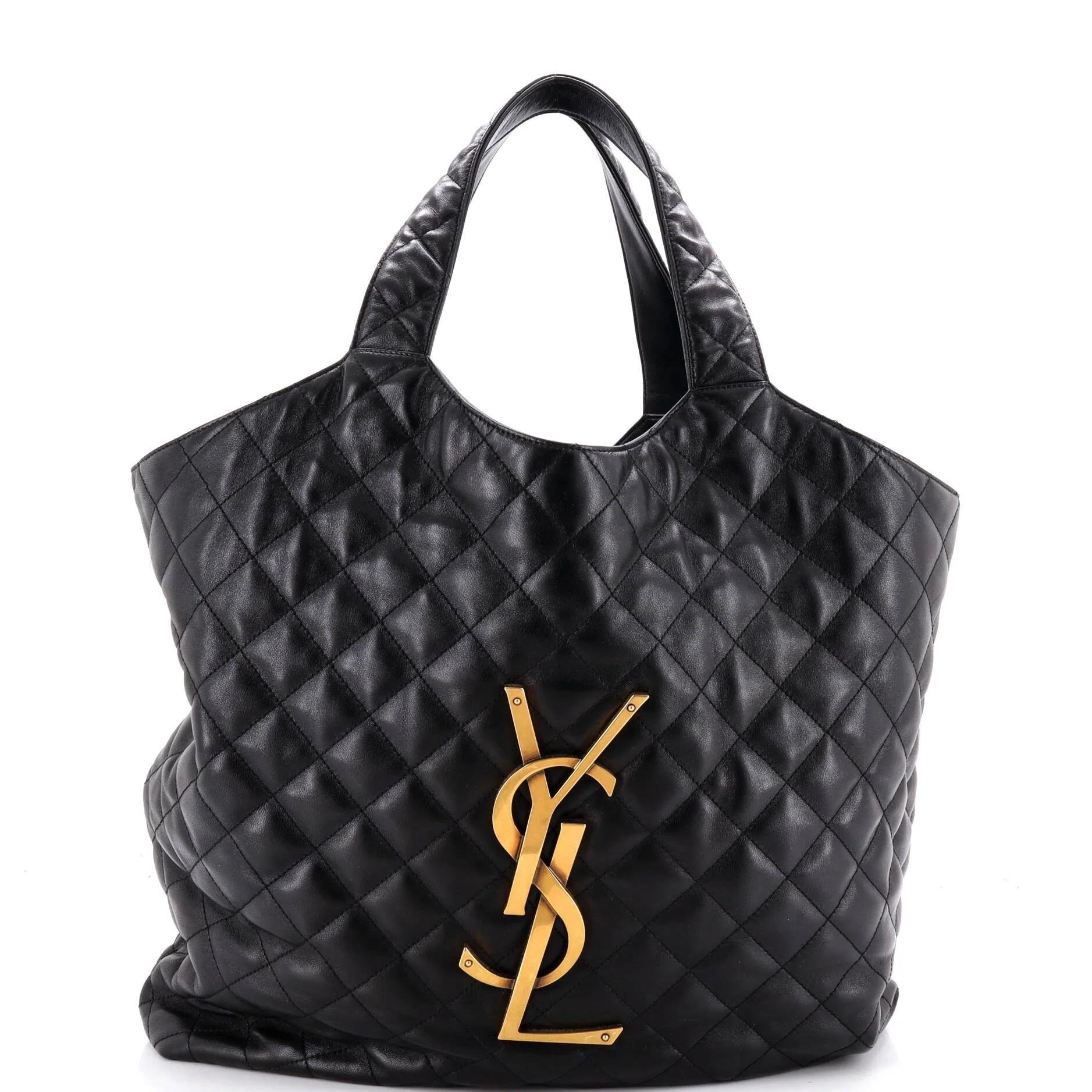 Leather tote