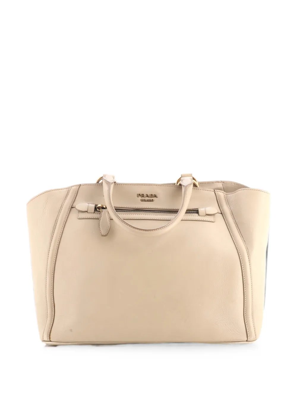 Front Pocket Tote City Calfskin Large satchel