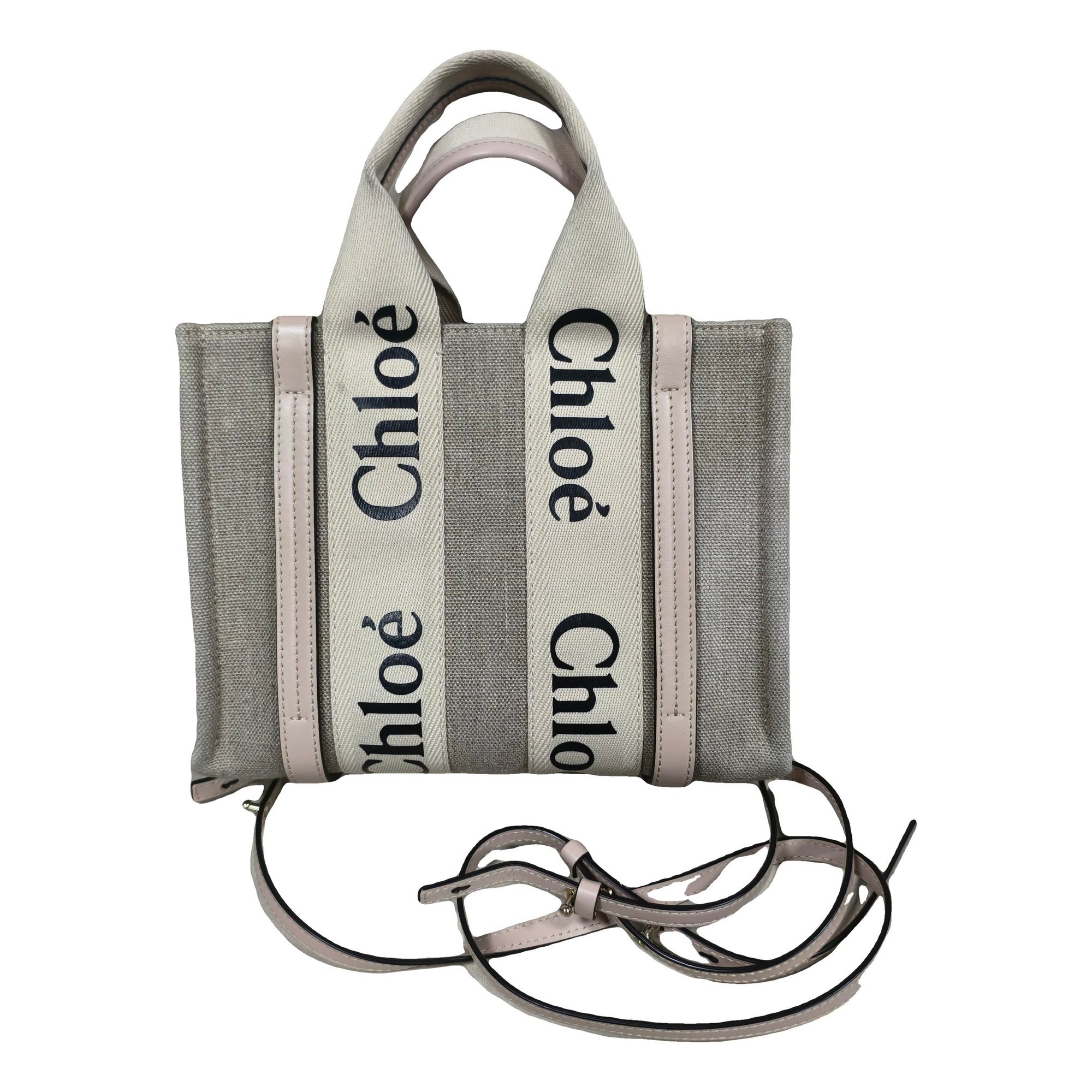 Woody cloth handbag