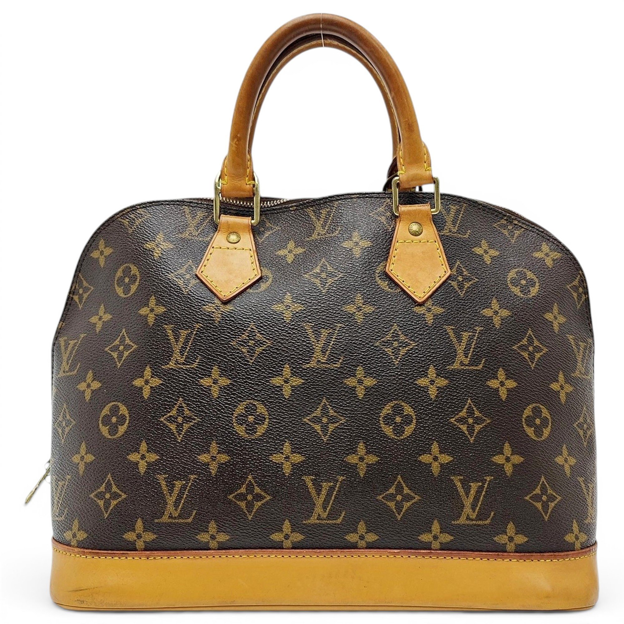 Alma leather handbag