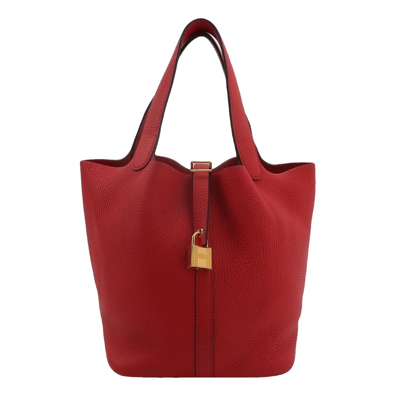 Picotin leather handbag