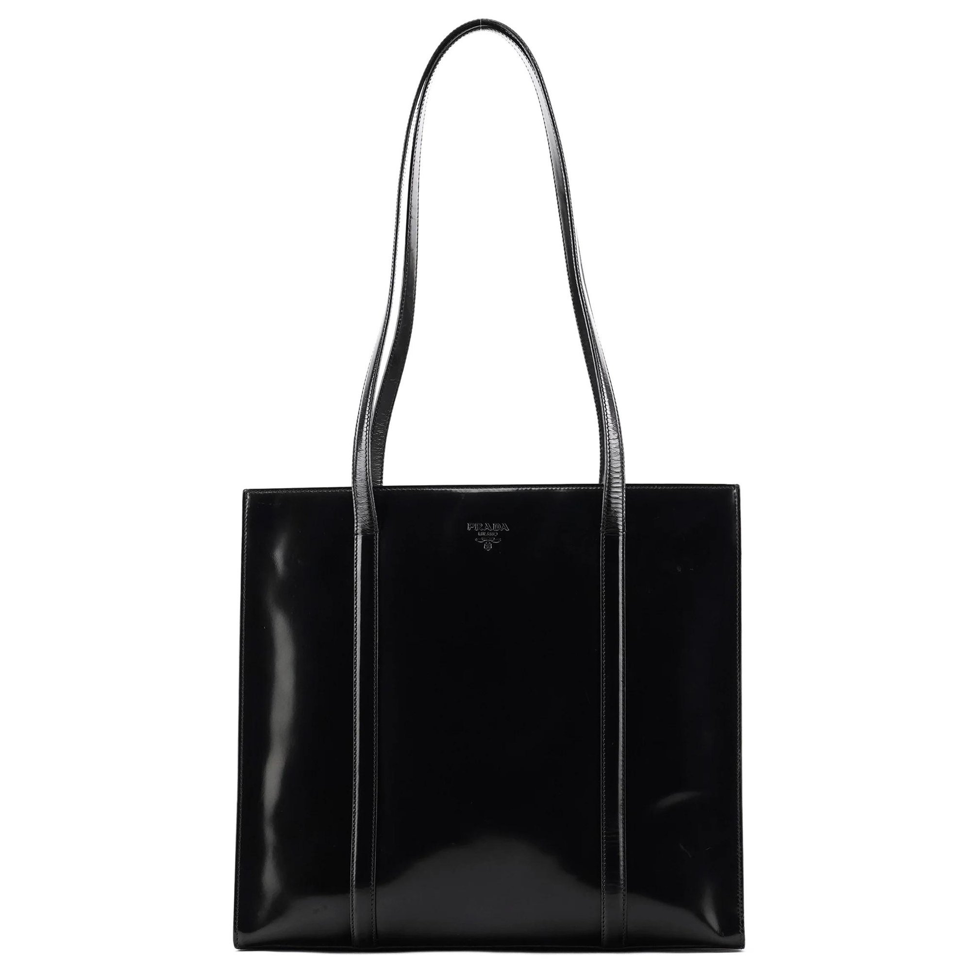 Re-Edition 1995 patent leather tote
