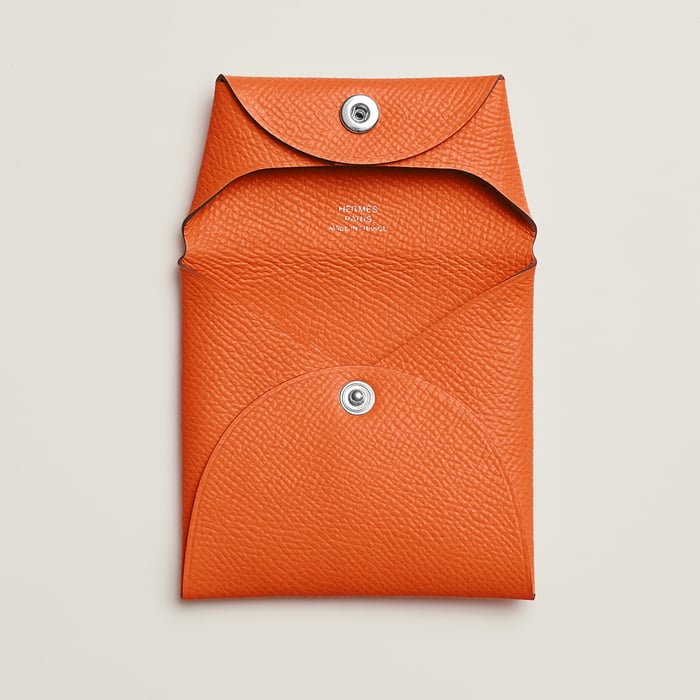 Orange Bastia Change Purse