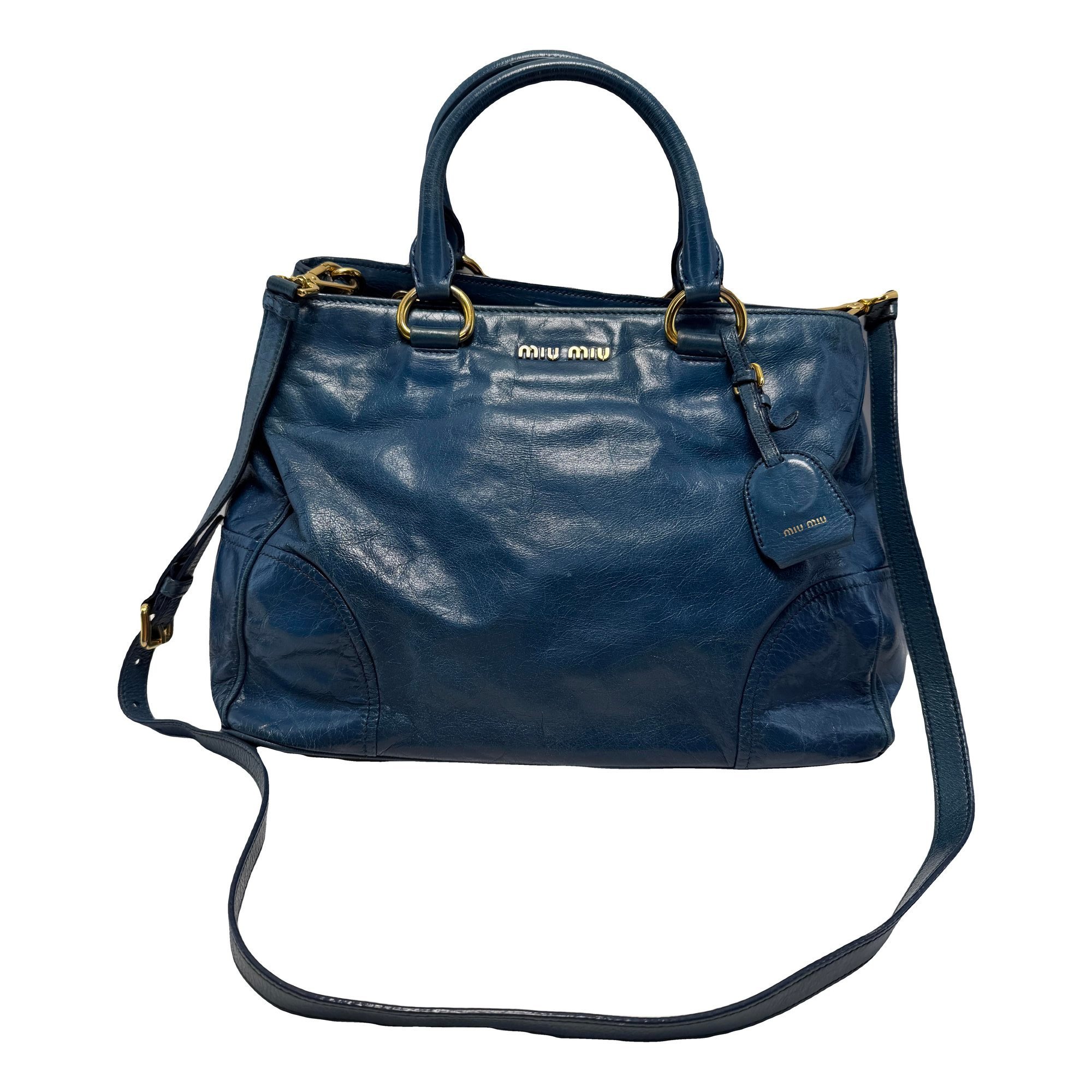 Leather handbag