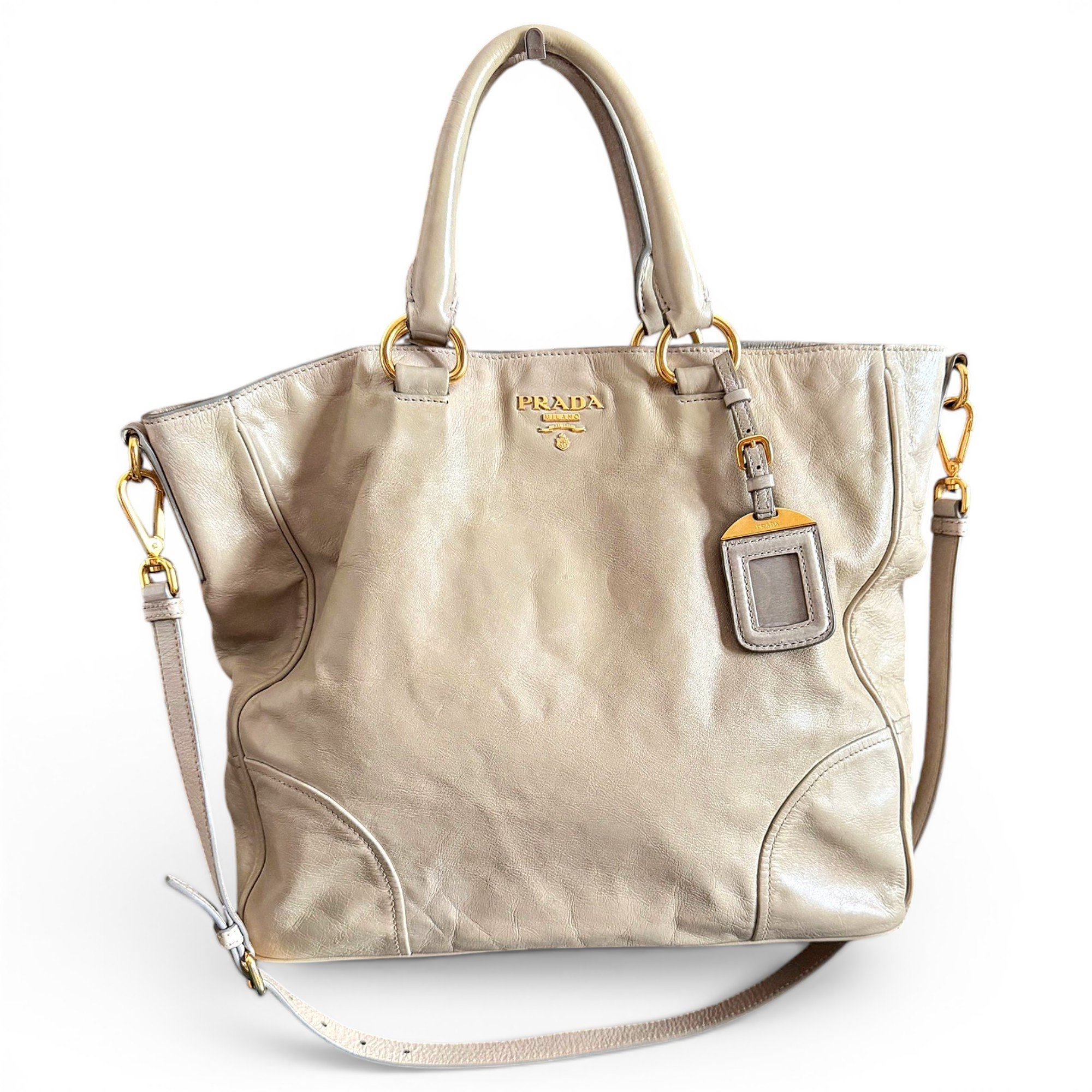 Leather crossbody bag