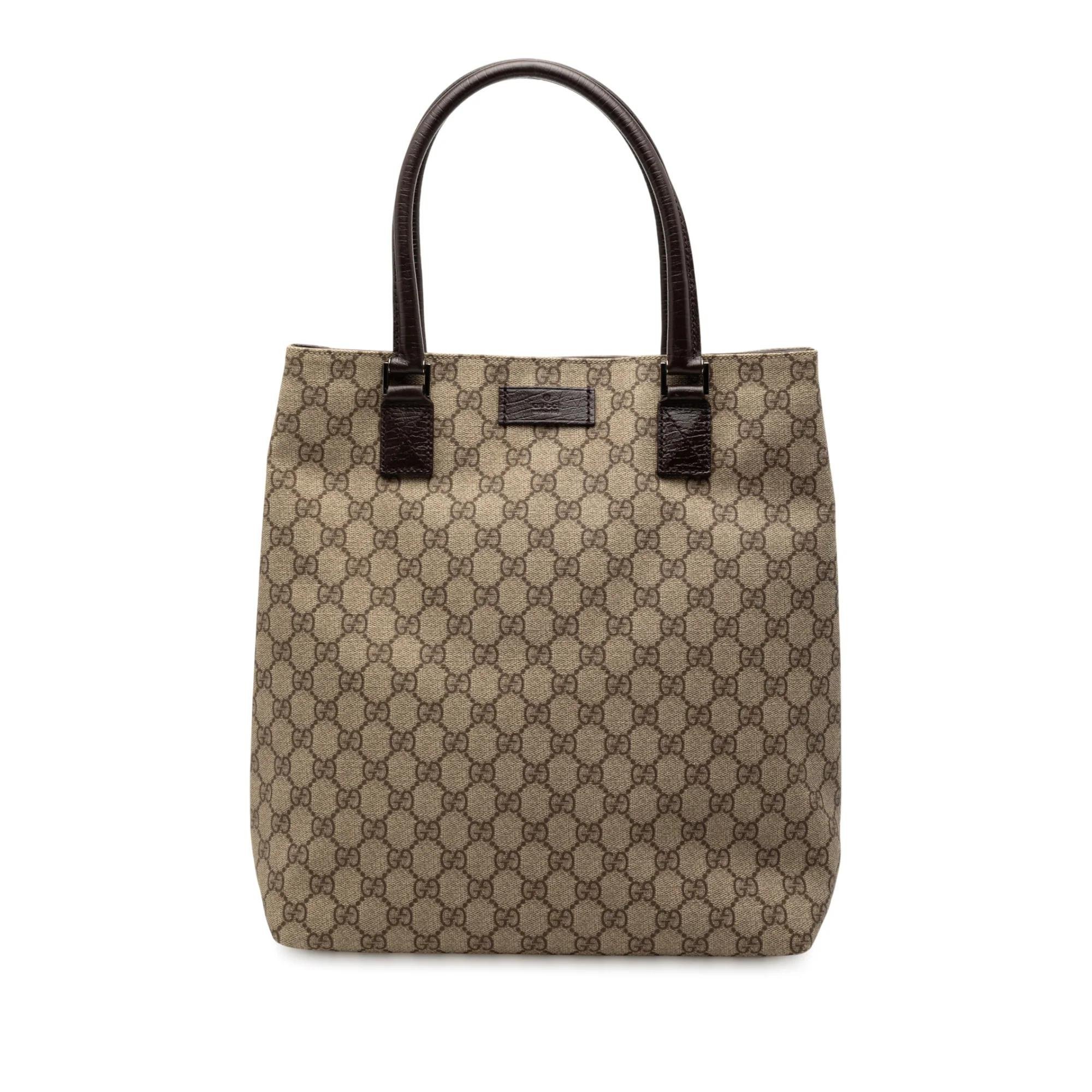 Leather tote