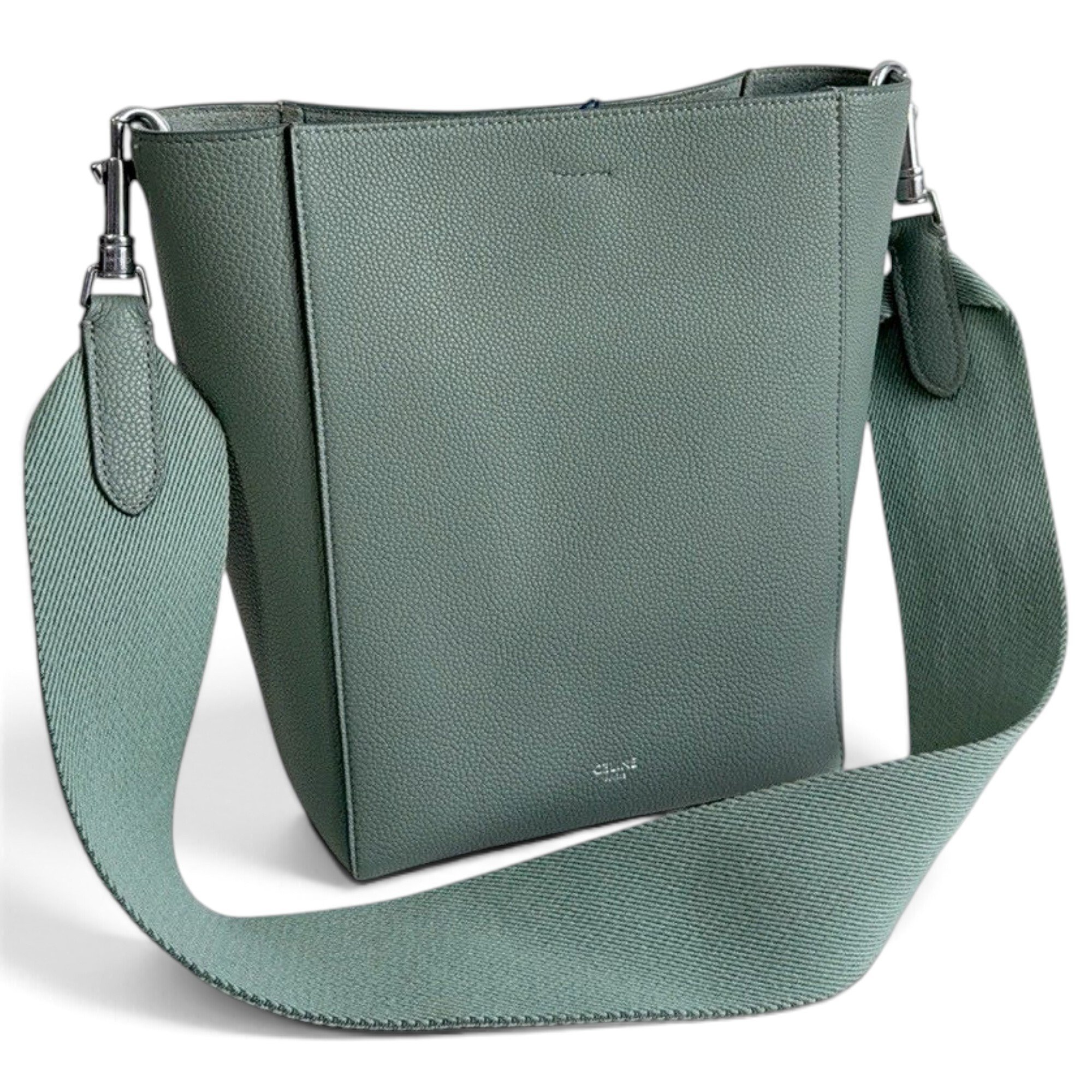 Seau Sangle leather tote